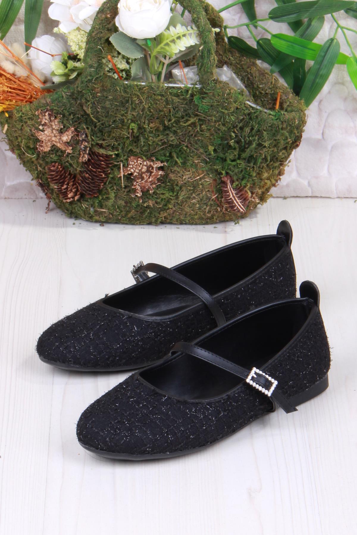 01-629 Soft Toka Detaylı Şık Ev İş Ofis Rahat Günlük Ayakkabı Kadın Babet - Görsel 5