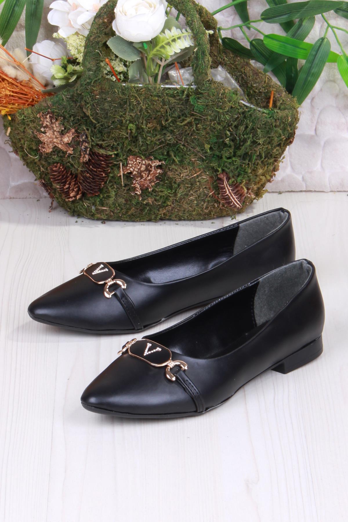 01-627 Soft Toka Detaylı Rahat Kadın Babet - Görsel 5