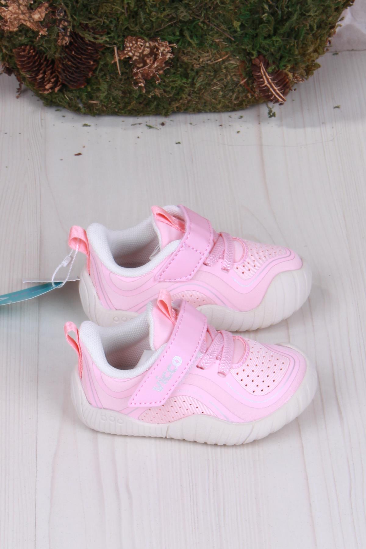 950.E25Y.241 Pudra Yaomi Rahat Yumuşak İlk Adım Ayakkabı - Görsel 3