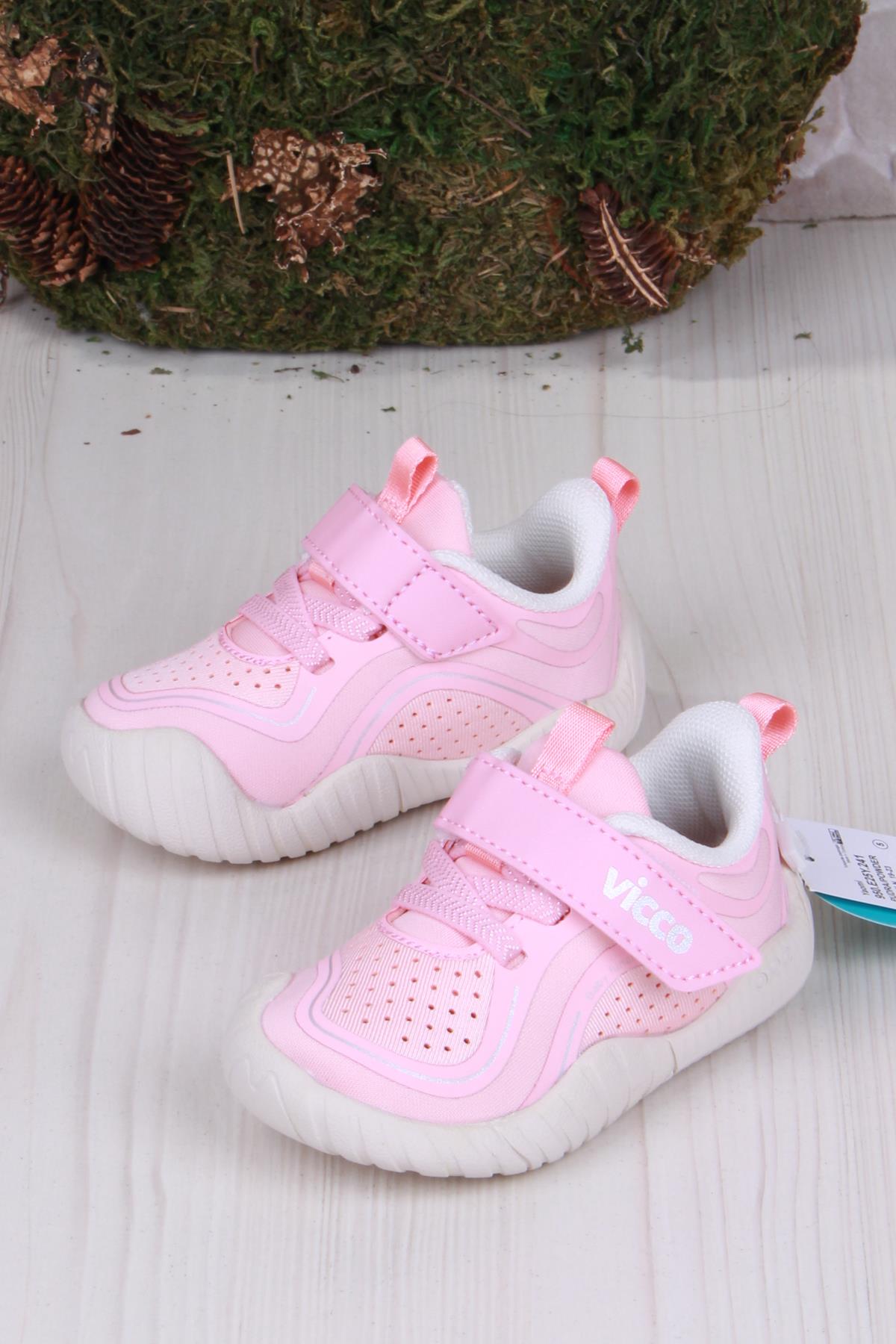 950.E25Y.241 Pudra Yaomi Rahat Yumuşak İlk Adım Ayakkabı - Görsel 4