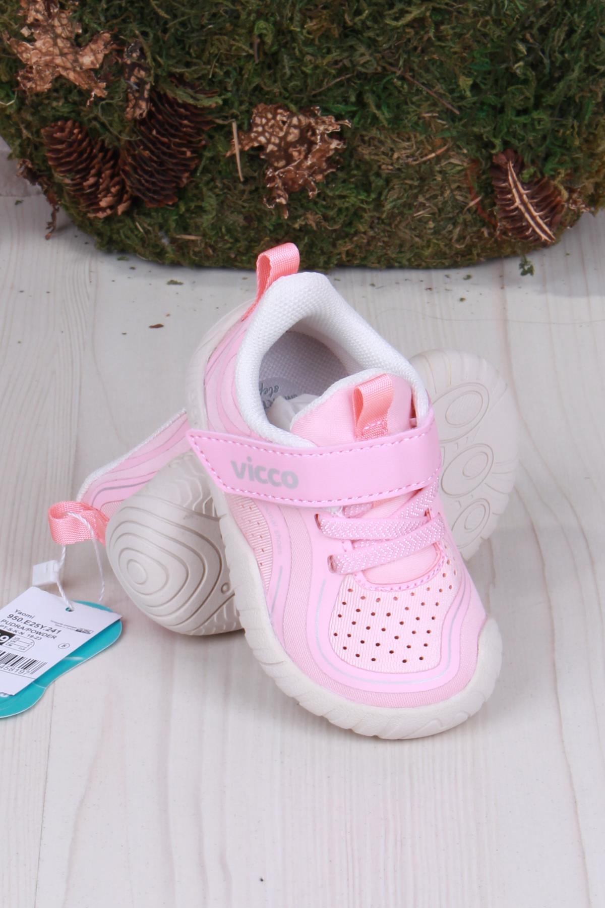 950.E25Y.241 Pudra Yaomi Rahat Yumuşak İlk Adım Ayakkabı - Görsel 5