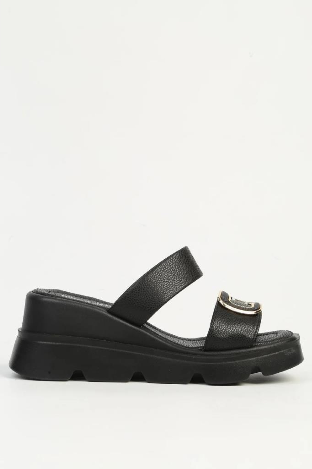 PC-7531 Ortopedik Dolgu Topuk Kadın Terlik - Görsel 2
