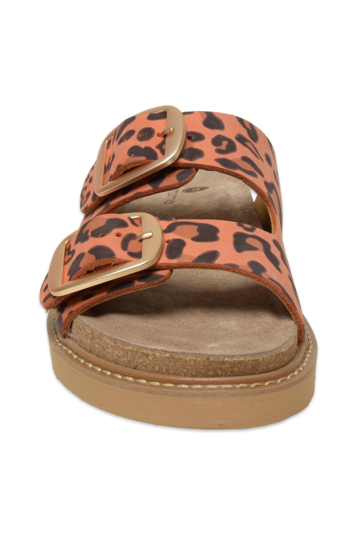 D25Yt-1445 Günlük Leopar Kadın Terlik - Görsel 4
