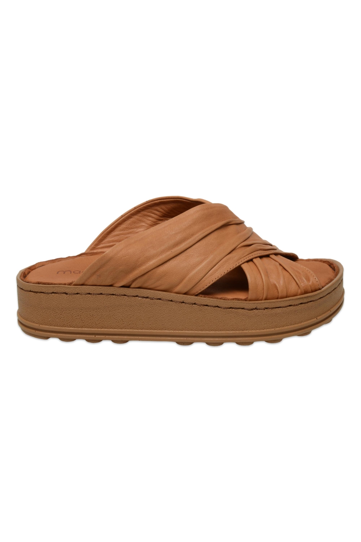 D25Yt-1430 Günlük Taba Kadın Terlik - Görsel 3