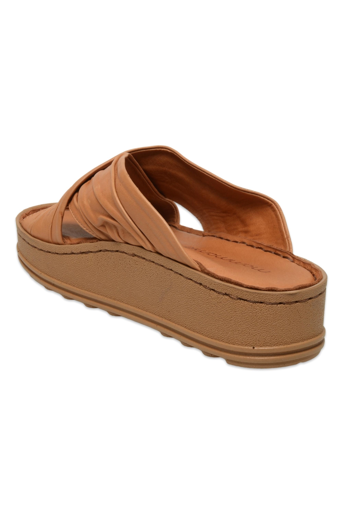 D25Yt-1430 Günlük Taba Kadın Terlik - Görsel 5