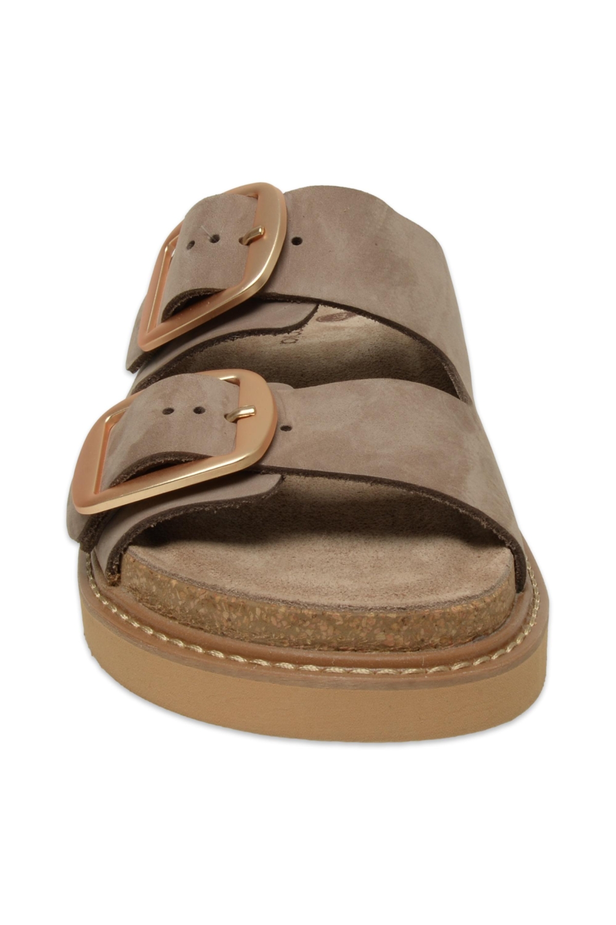 D25Yt-1445 Günlük Vizon Kadın Terlik - Görsel 4