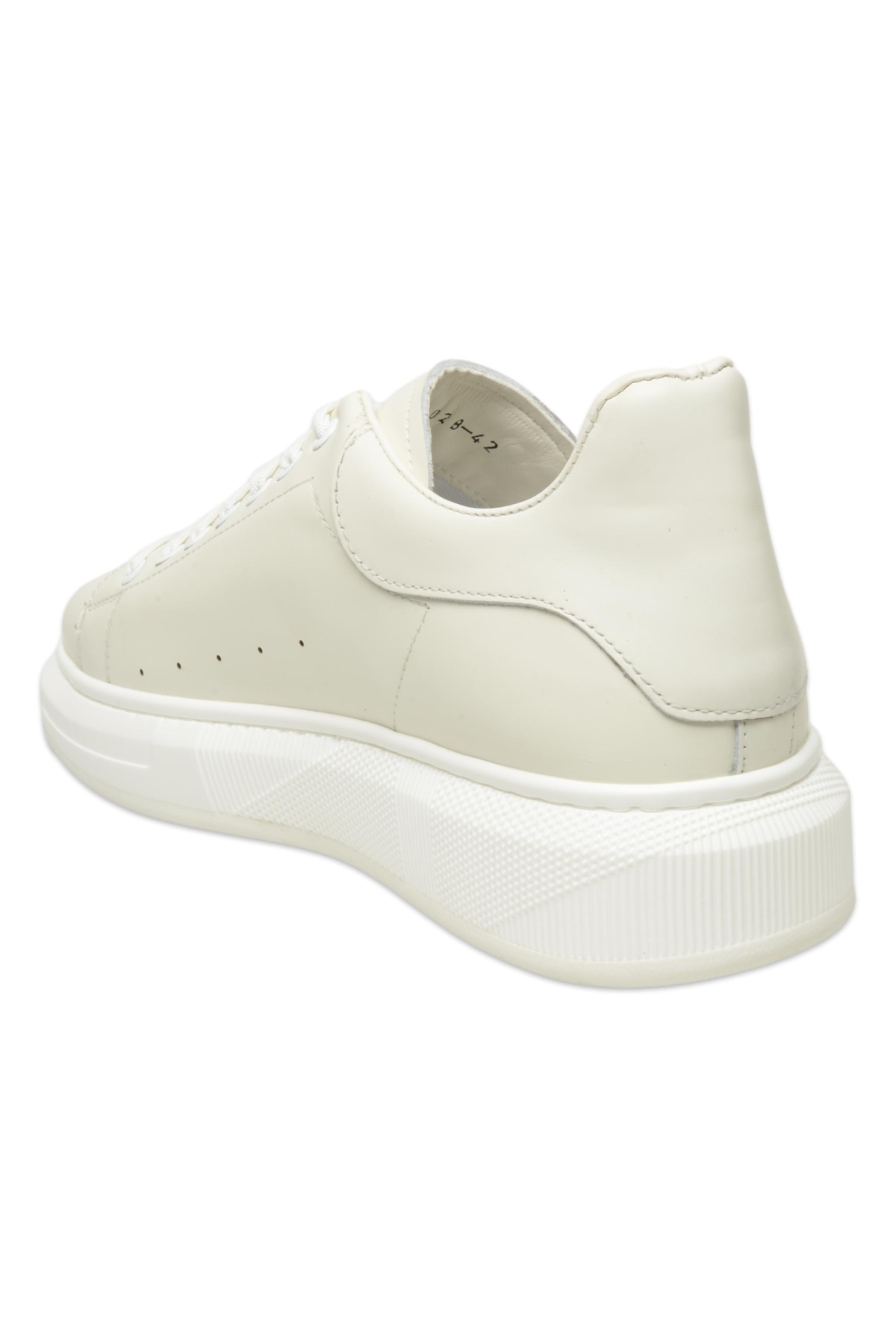 21028 Günlük Sneaker Beyaz Erkek Spor Ayakkabı - Görsel 5