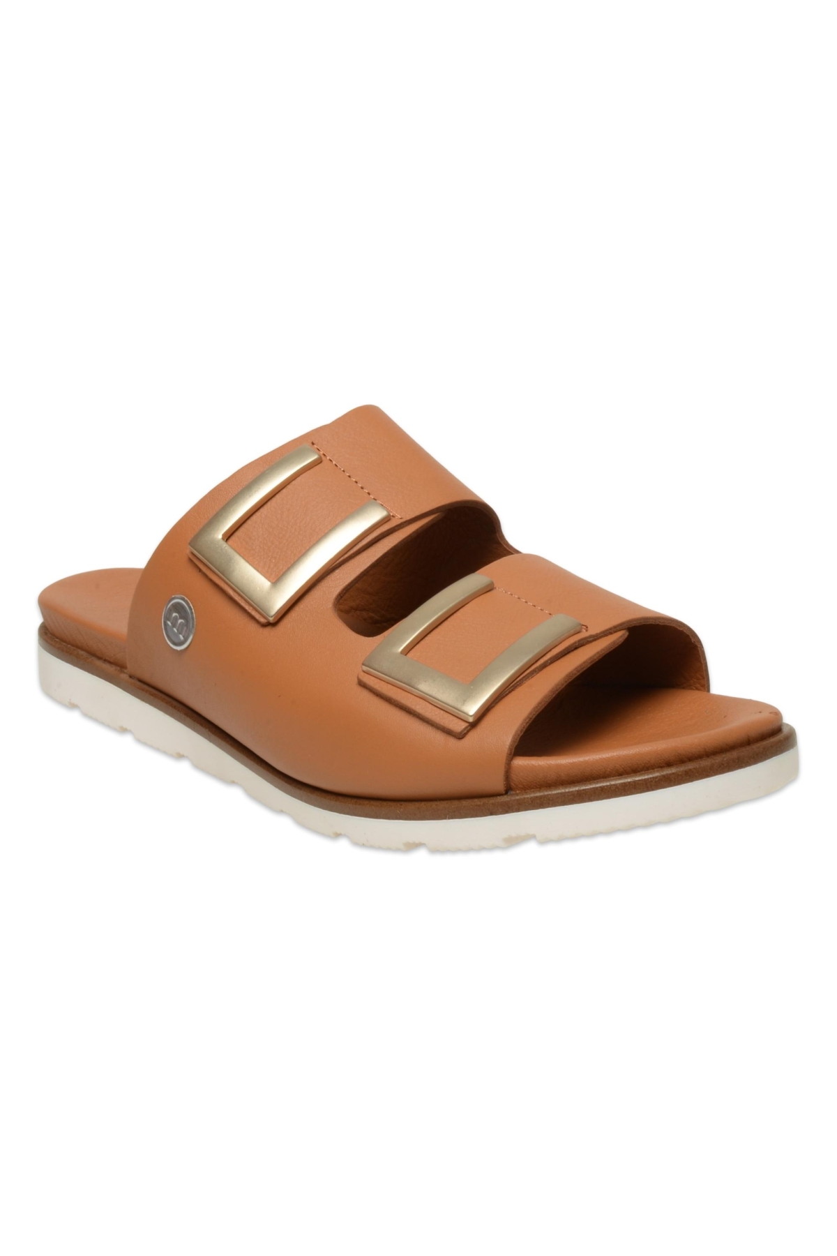 D25Yt-1235 Günlük Taba Kadın Terlik - Görsel 2