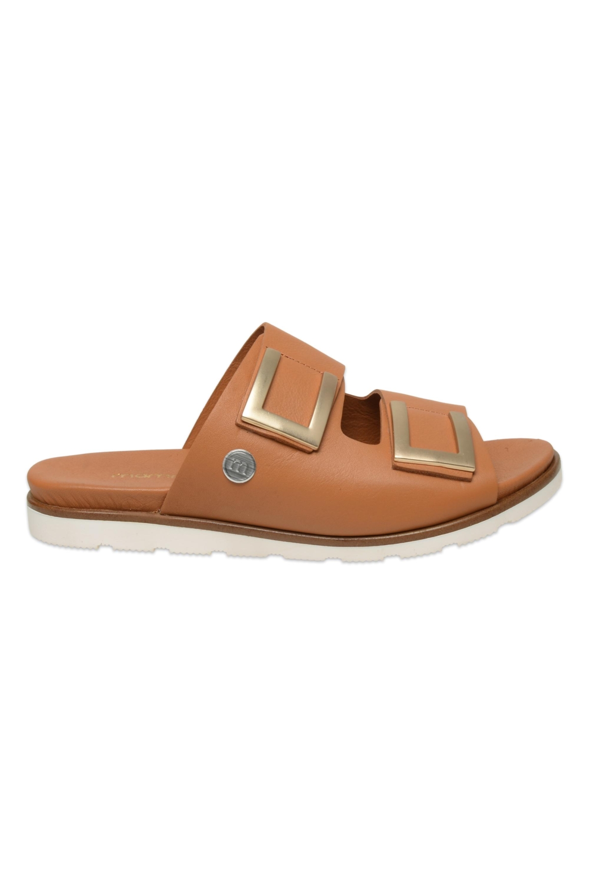 D25Yt-1235 Günlük Taba Kadın Terlik - Görsel 3