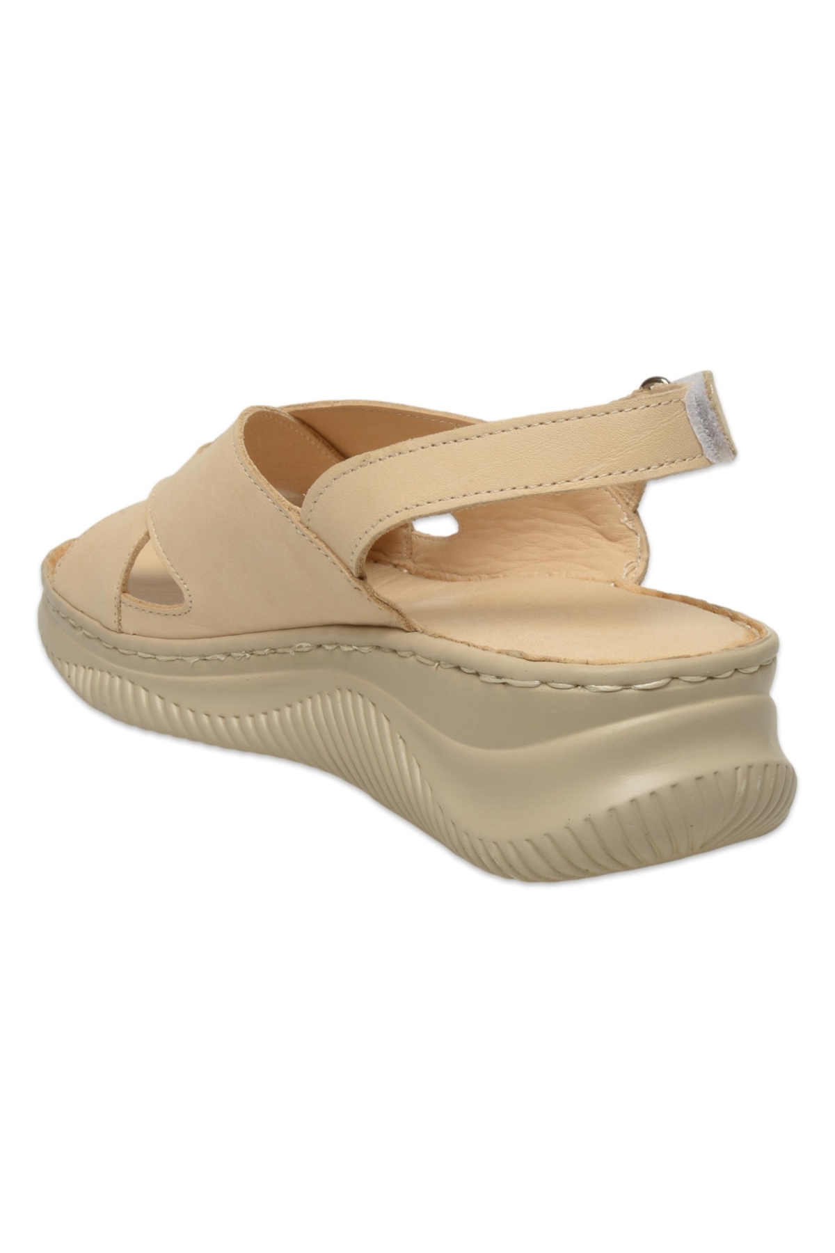 D25Ys-2855 Günlük Bej Kadın Sandalet - Görsel 5