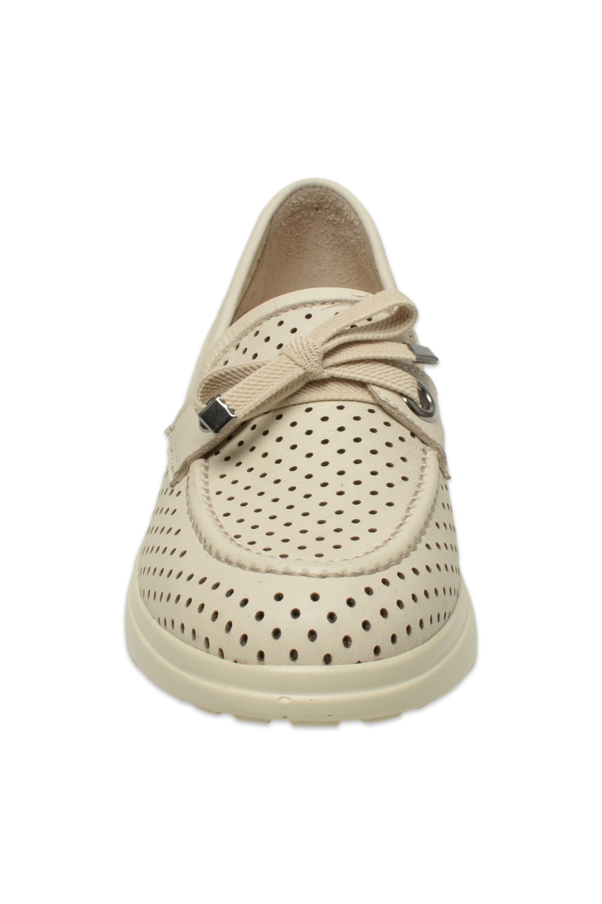 D25Ya-7265 Günlük Krem Kadın Ayakkabı - Görsel 4