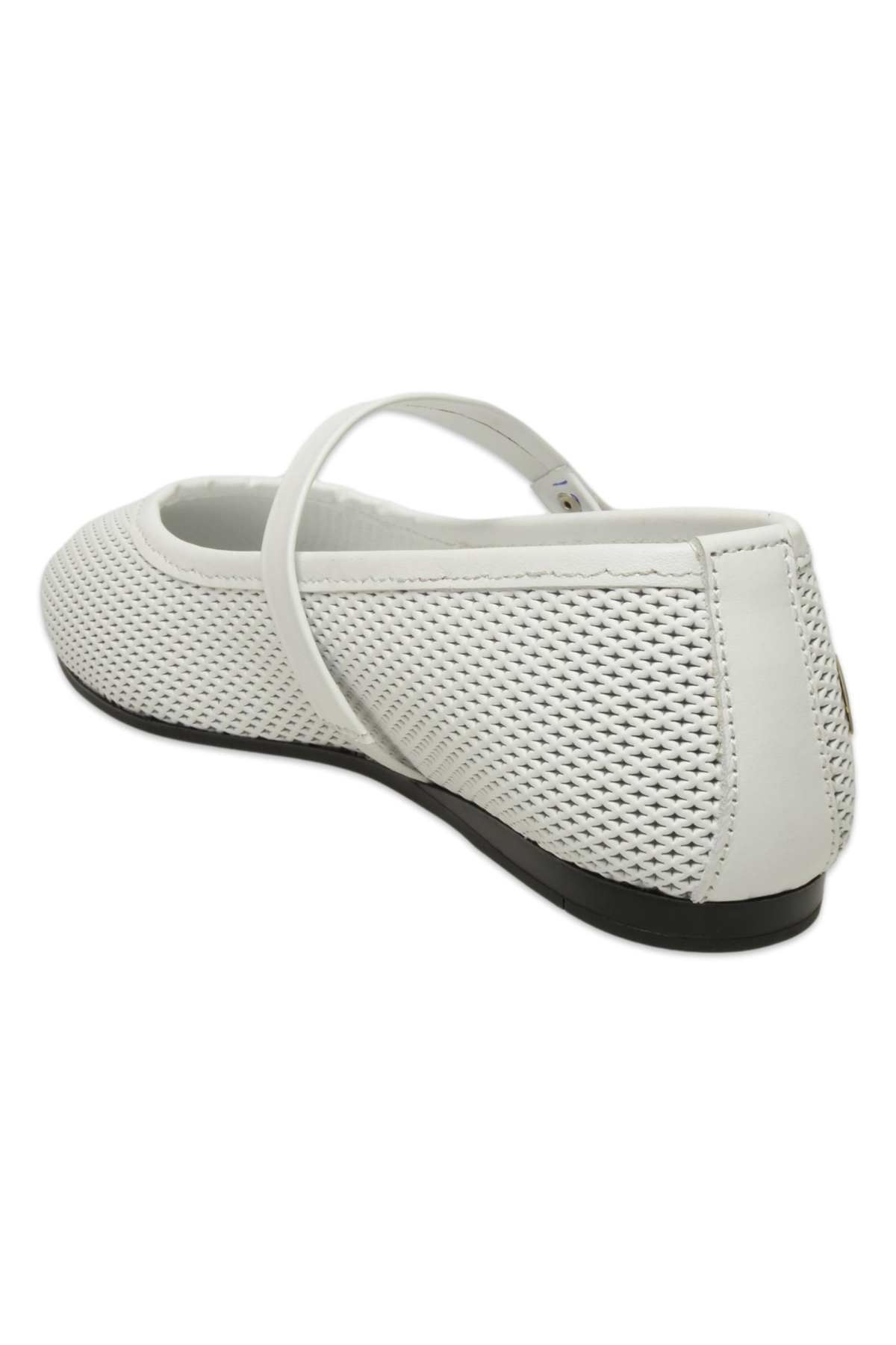 D25Ya-7085 Günlük Beyaz Kadın Babet - Görsel 5