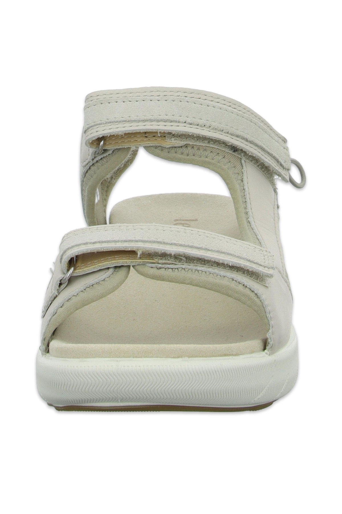 000381 Bej Unisex Sandalet - Görsel 4