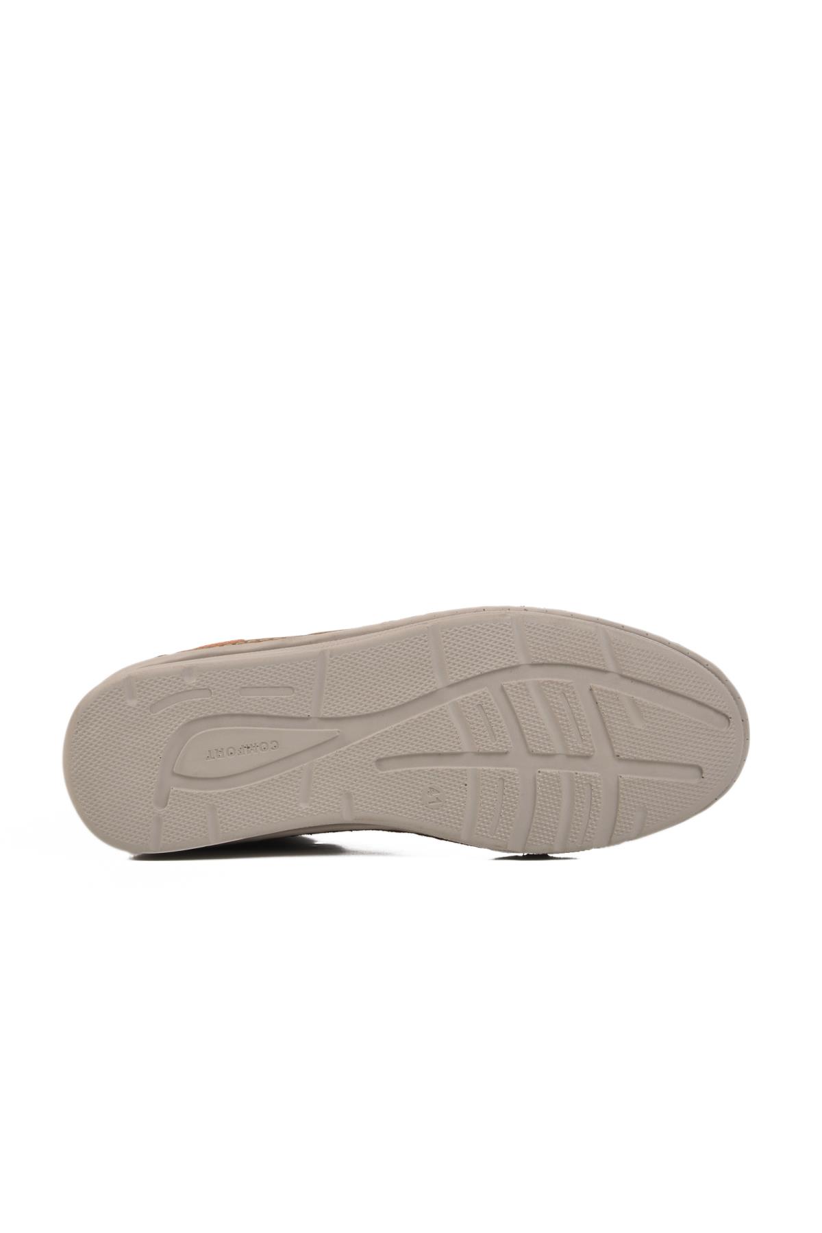 Kum Nubuk Hakiki Deri Erkek Casual Ayakkabı 2627 M - Görsel 6