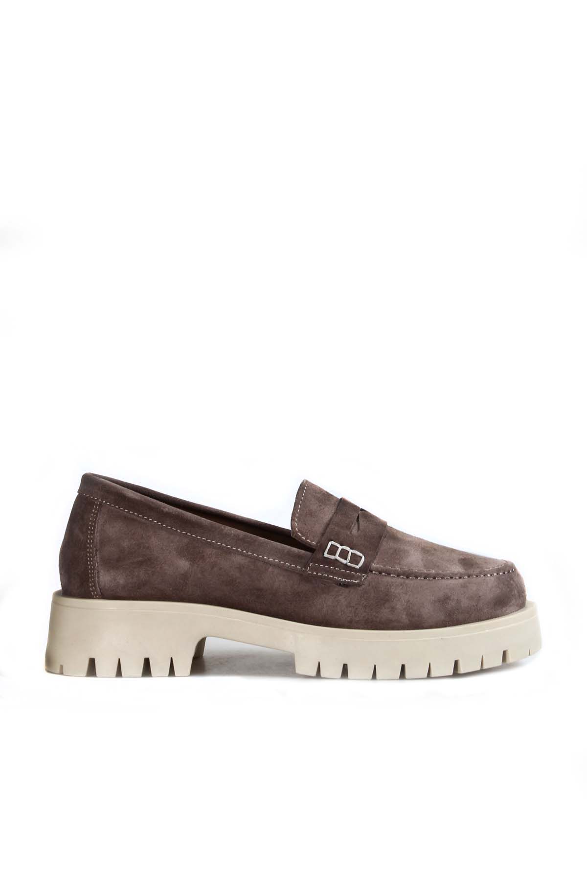 Fast Step Vizon Fast Step Hakiki Deri Kadın Casual Ayakkabı 581ZA2482