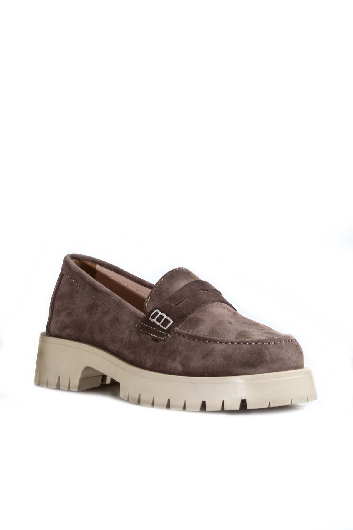 Fast Step Vizon Fast Step Hakiki Deri Kadın Casual Ayakkabı 581ZA2482