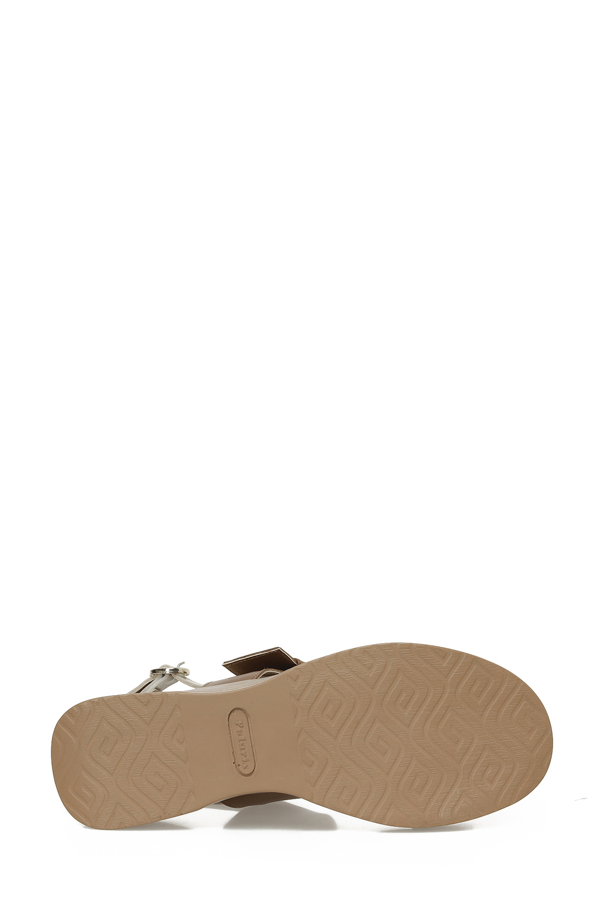 325067.Z 5FX Taba Kadın Dolgu Topuk Sandalet - Görsel 7