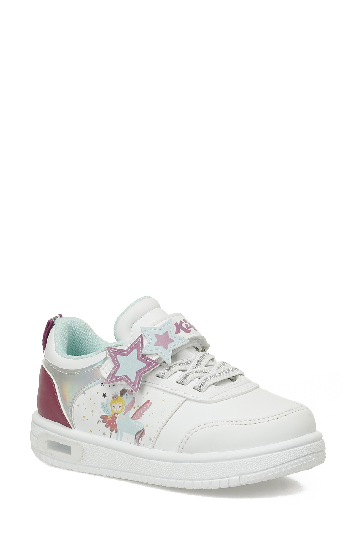 FOSAN B 5PR Beyaz Kız Çocuk Sneaker - Görsel 4