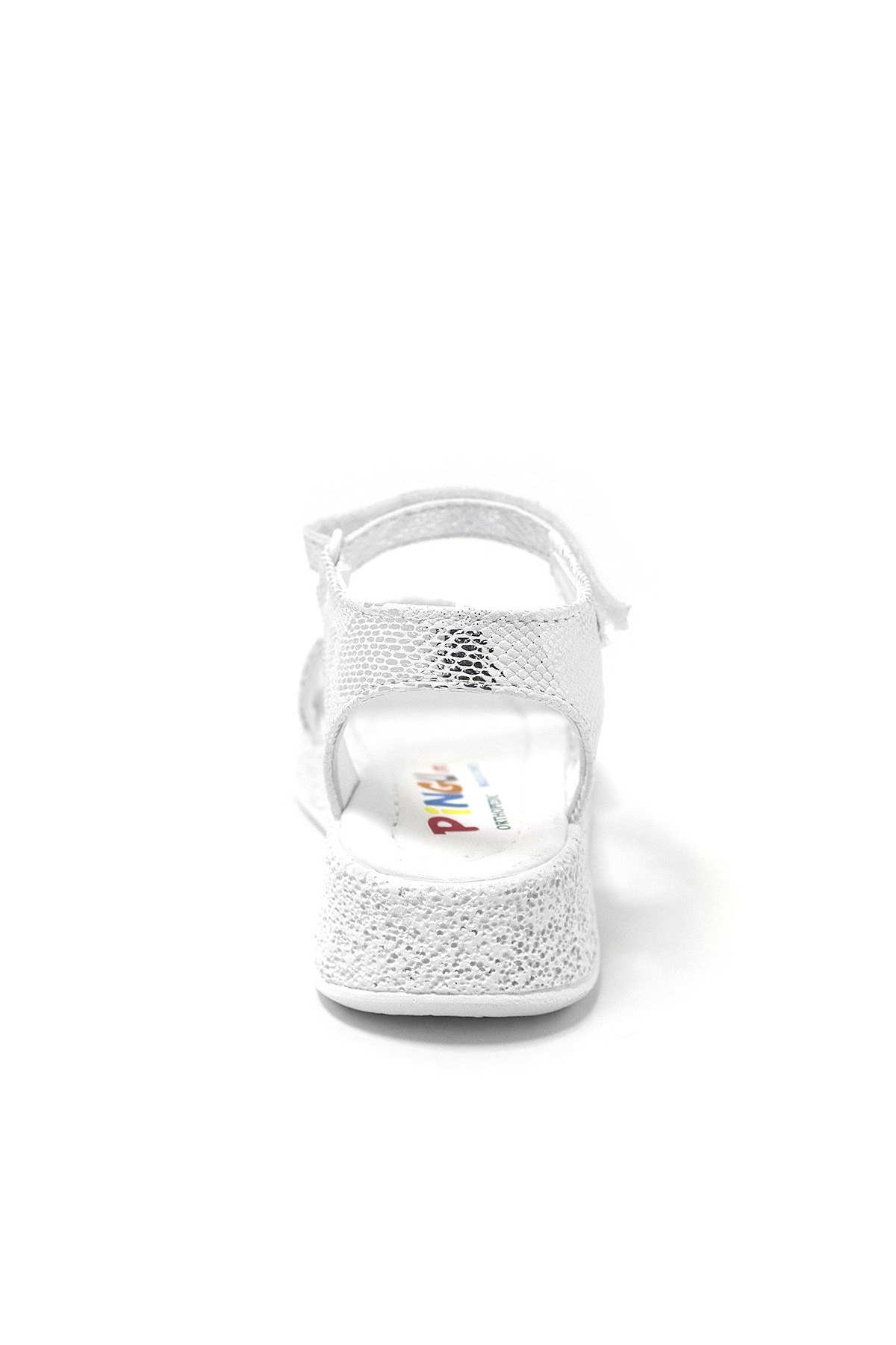 Artico Pingu Gloria Gümüş Taşlı Kız Çocuk Sandalet - Görsel 4