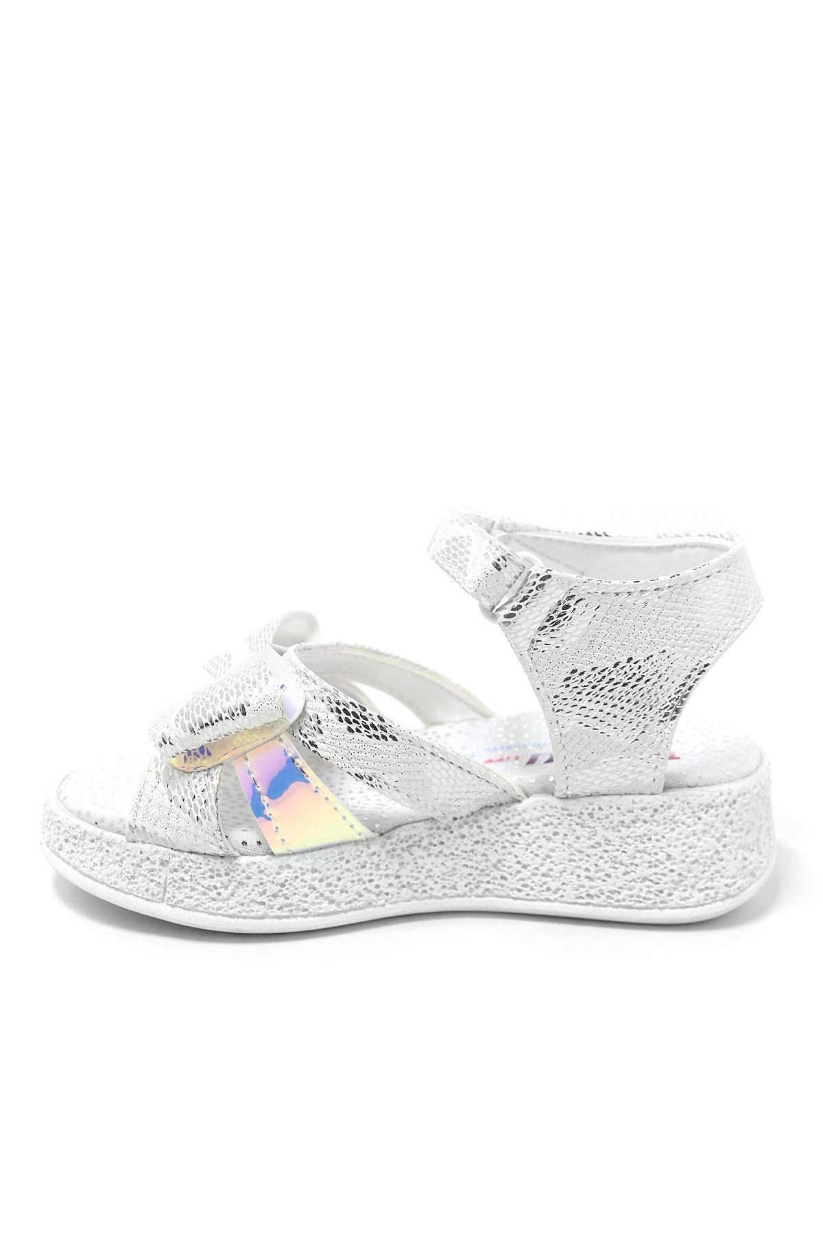 Artico Pingu Dolemy Gümüş Kız Çocuk Sandalet - Görsel 4