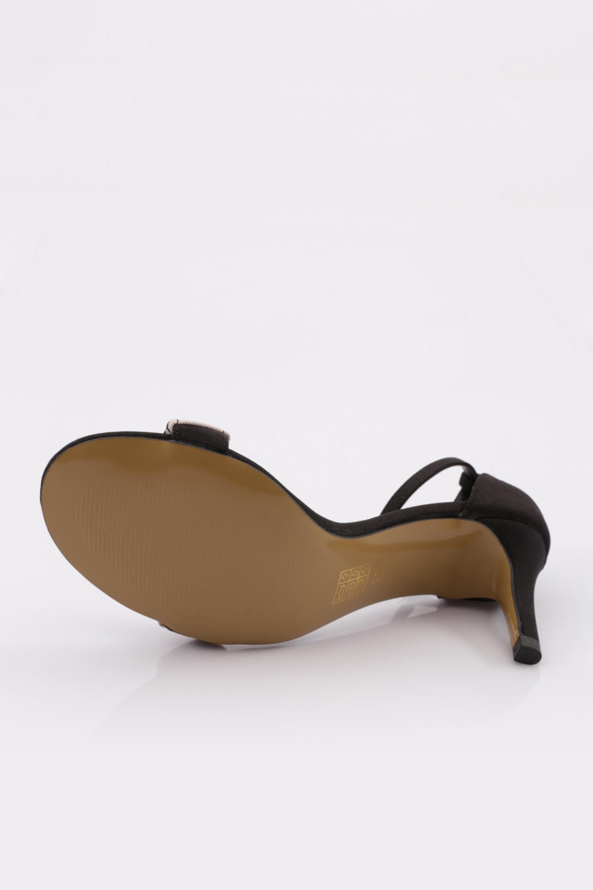 5315 Kadin Bilekten Bağlama Renkli Şerit Topuklu Ayakkabi - Görsel 6