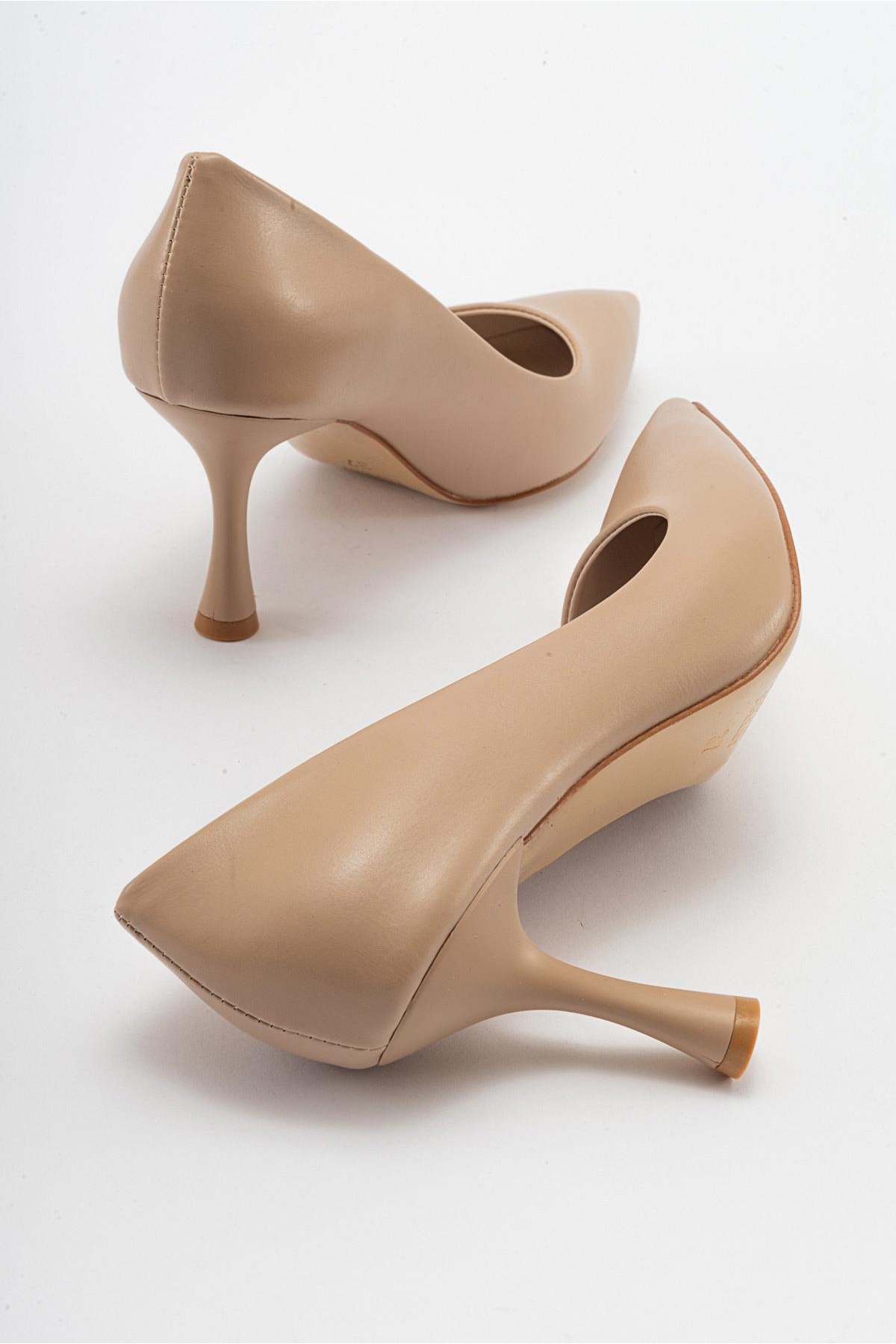 Kadın Stiletto Ayakkabı TEN CİLT - Görsel 5