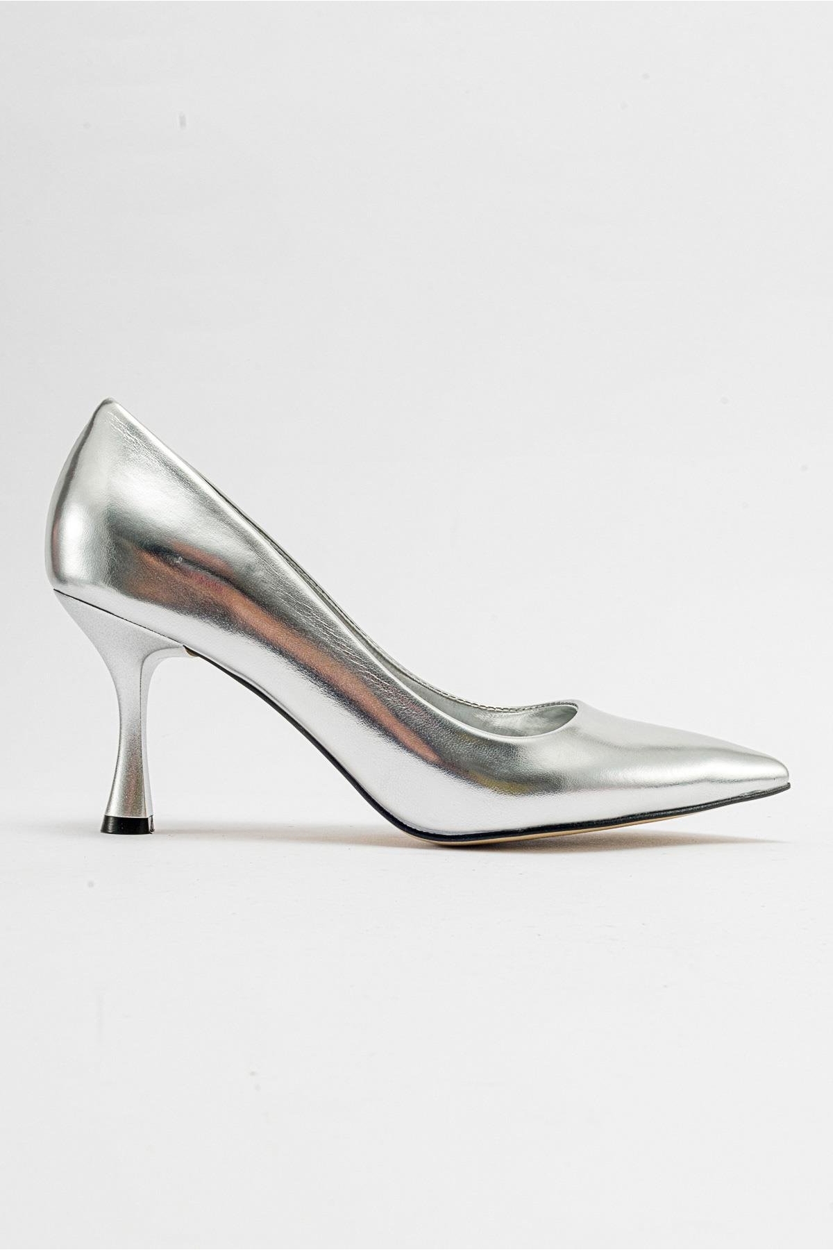 Kadın Stiletto Ayakkabı GÜMÜŞ ZRA - Görsel 3