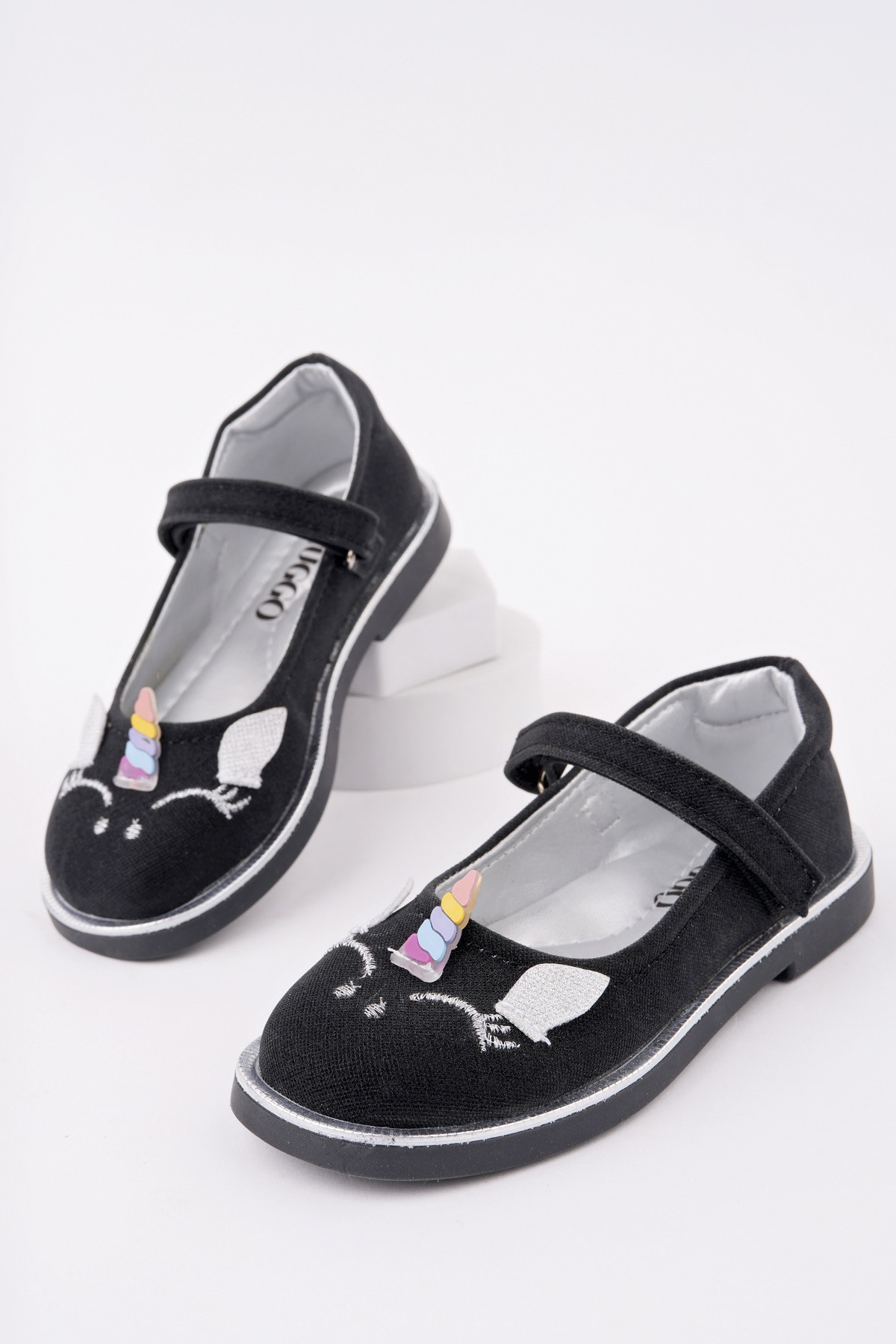 PATY Cırtlı ve Simli Günlük Kız Çocuk Babet - Görsel 2