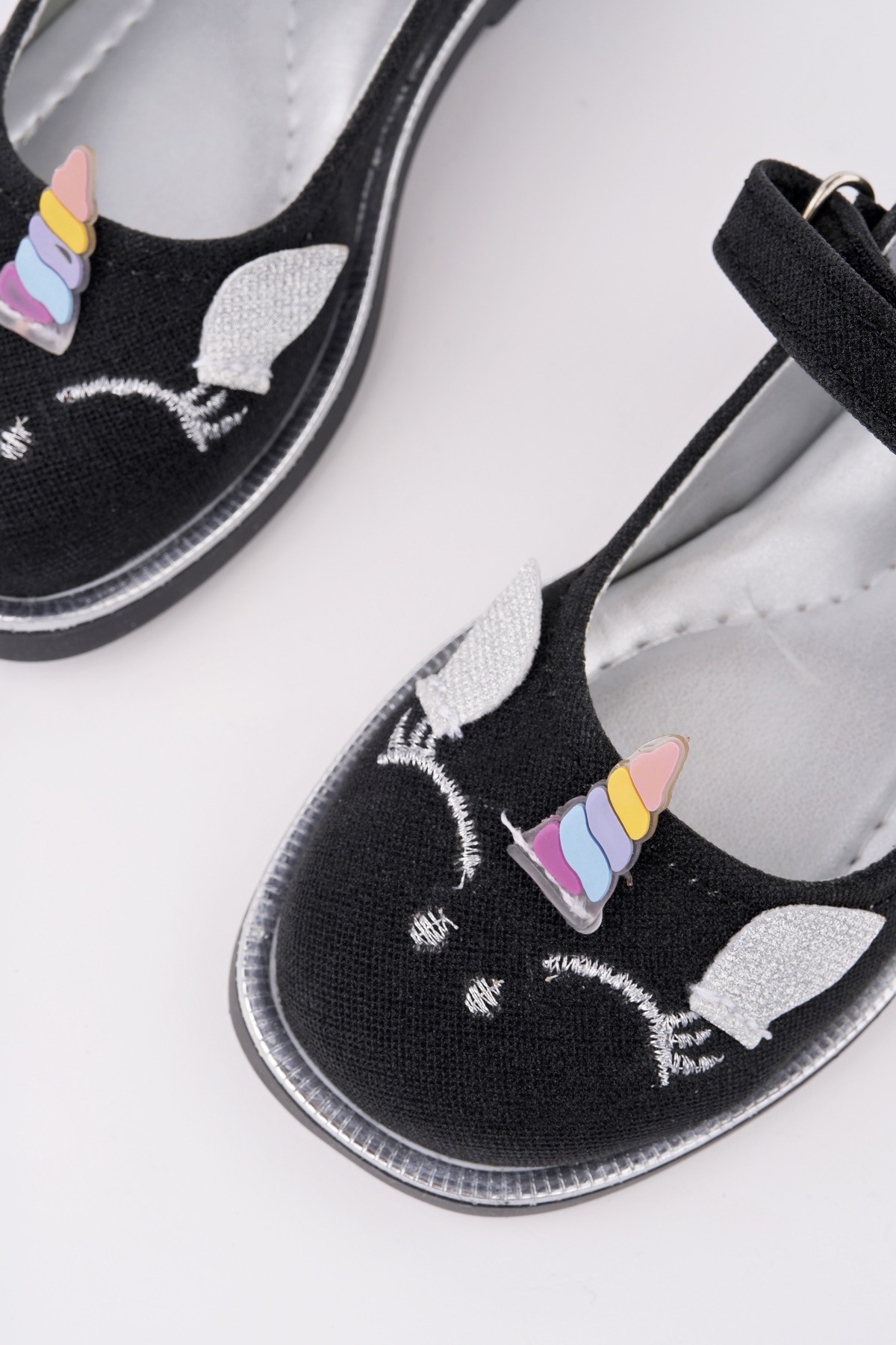 PATY Cırtlı ve Simli Günlük Kız Çocuk Babet - Görsel 3