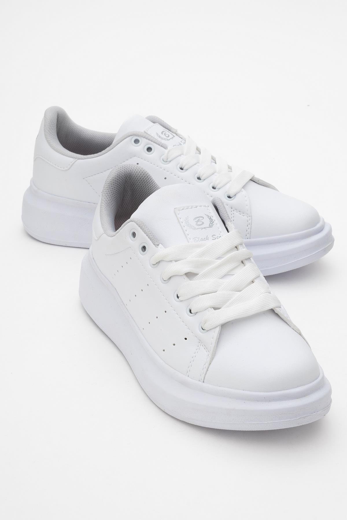Kadın Spor Ayakkabı BEYAZ BEYAZ - Görsel 2