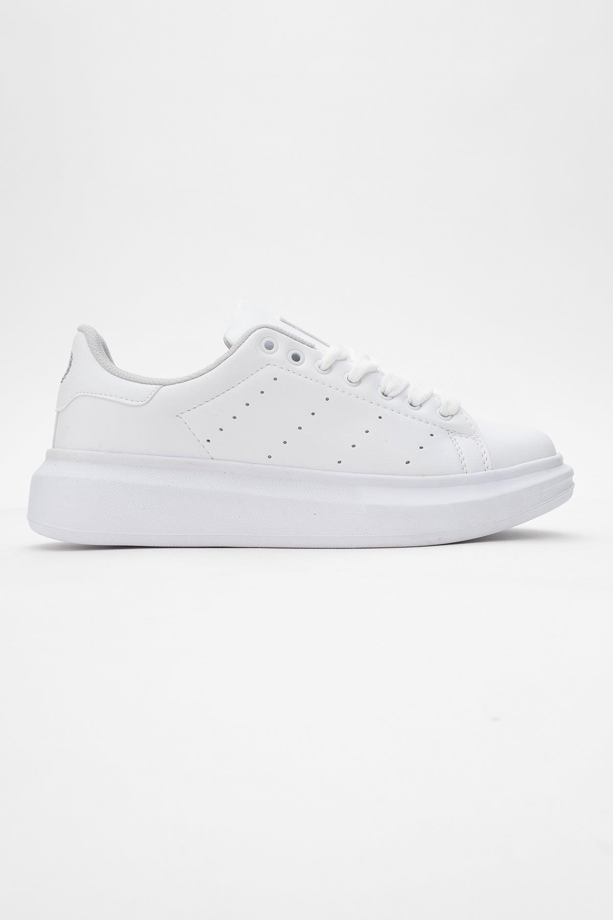 Kadın Spor Ayakkabı BEYAZ BEYAZ - Görsel 3