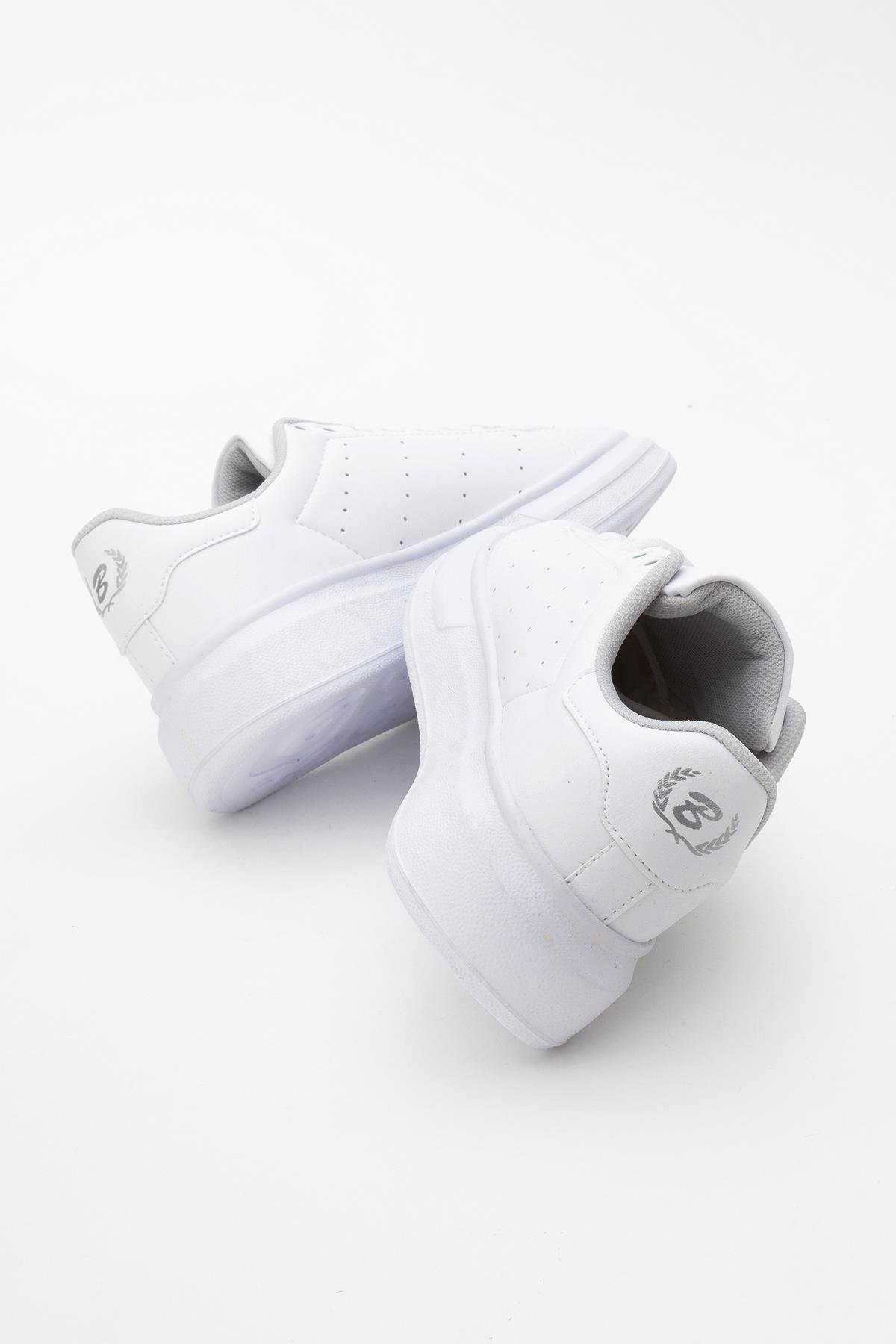 Kadın Spor Ayakkabı BEYAZ BEYAZ - Görsel 5