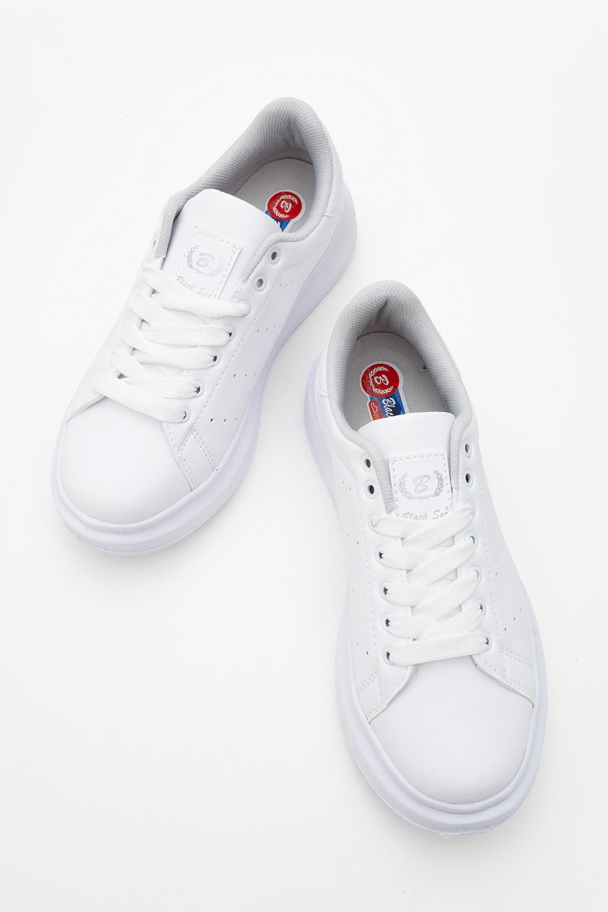 Kadın Spor Ayakkabı BEYAZ BEYAZ - Görsel 6