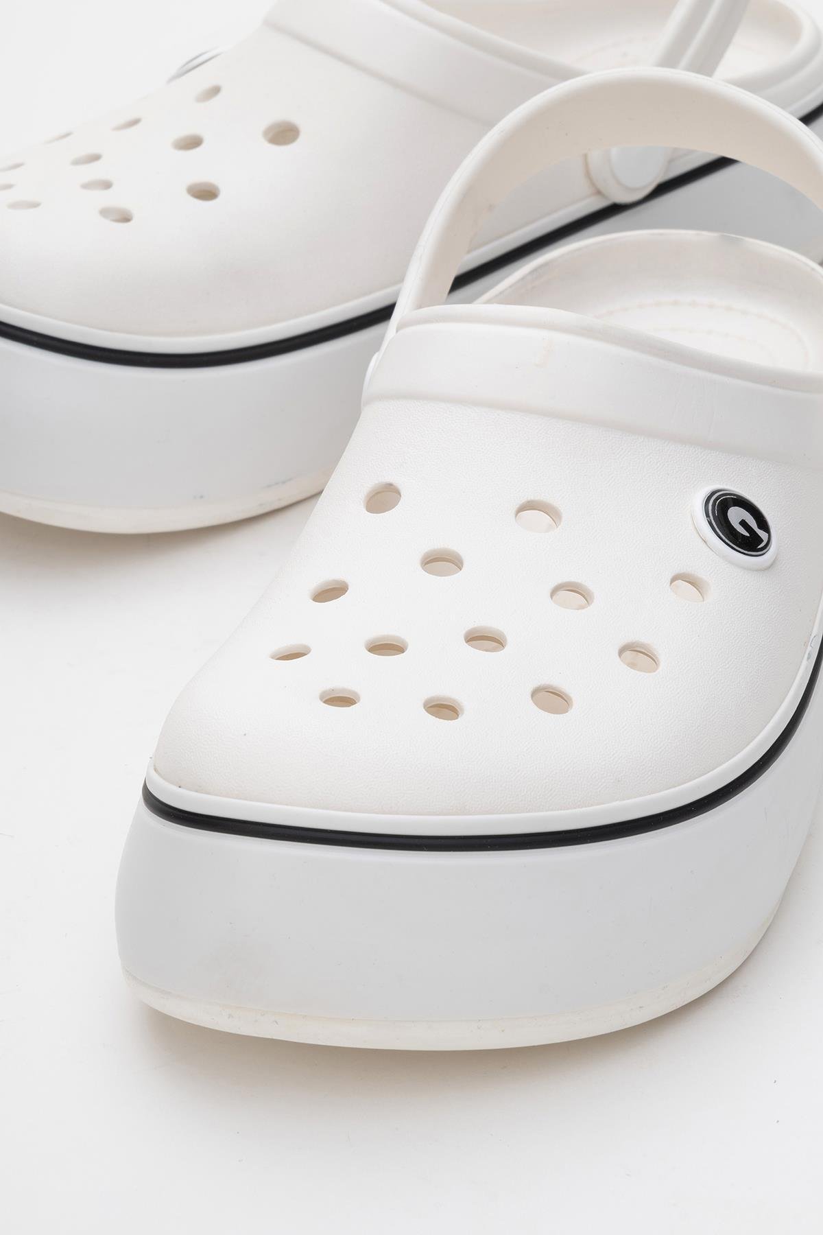 Sabo Kadın Terlik BEYAZ - Görsel 6