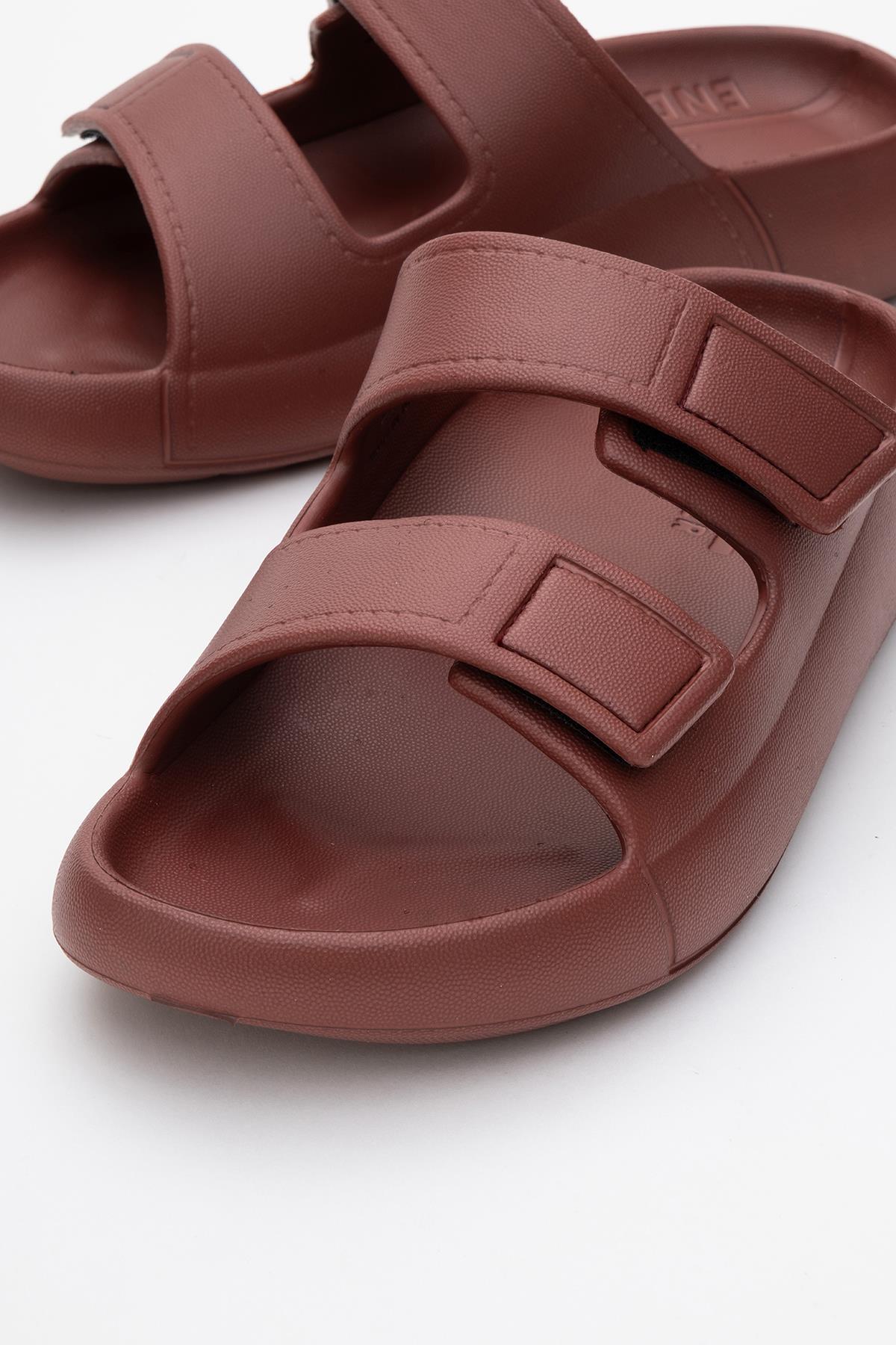 Kadın Cırtlı Terlik BORDO - Görsel 4