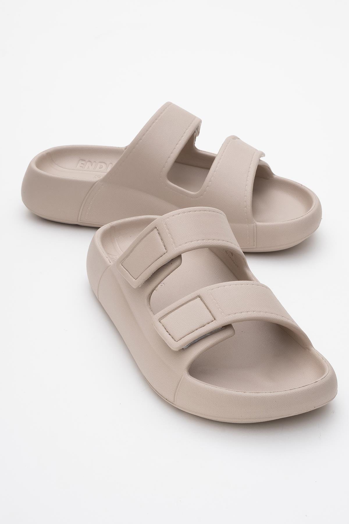 Kadın Cırtlı Terlik CAPİCİNO - Görsel 2