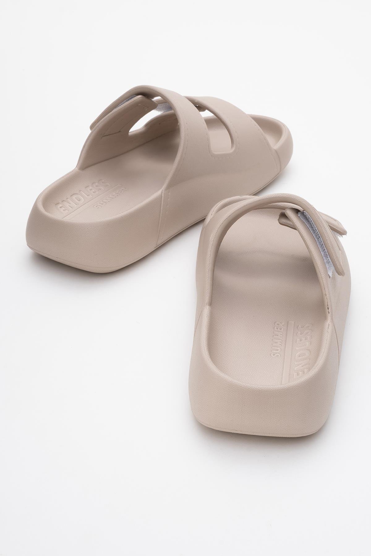 Kadın Cırtlı Terlik CAPİCİNO - Görsel 5