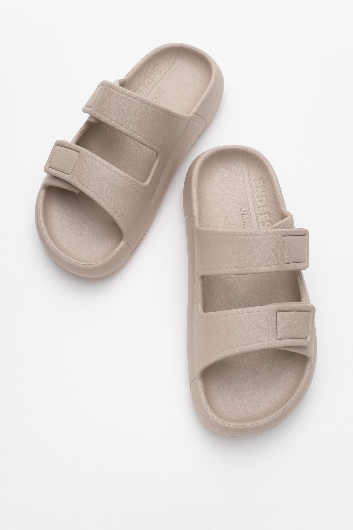 Kadın Cırtlı Terlik CAPİCİNO - Görsel 6