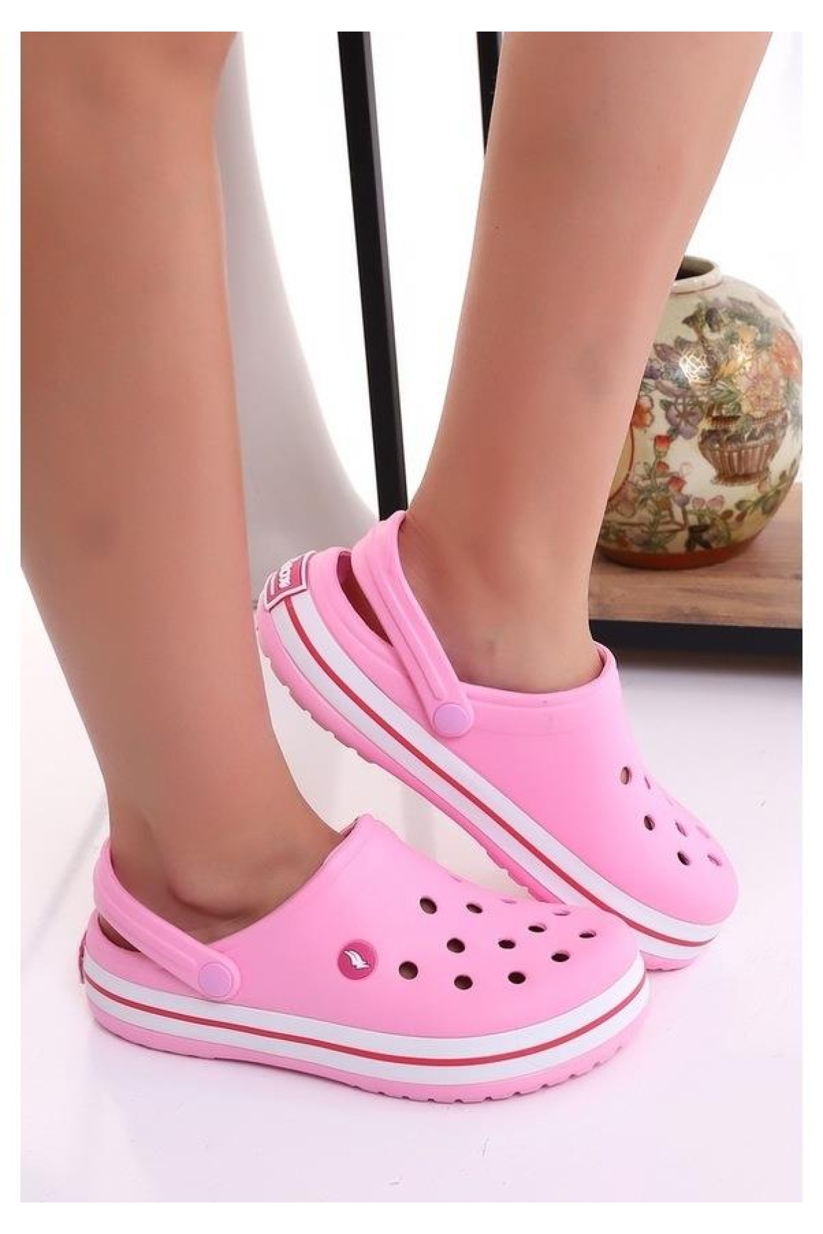 Çocuk Cross Terlik Bahçe Plaj Sahil Havuz Terliği - Görsel 2