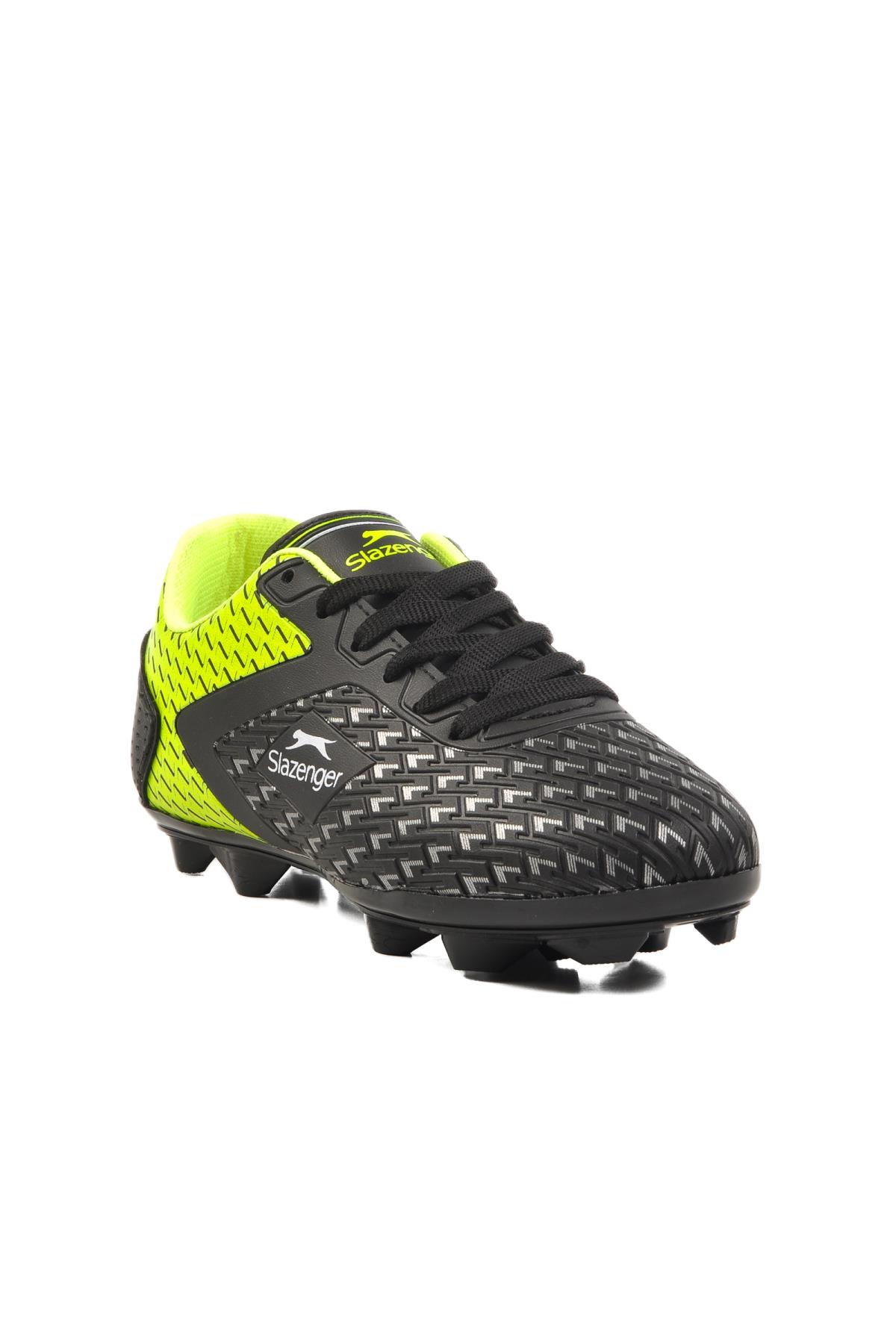 Cycle G Krampon Siyah-Yeşil Çocuk Krampon - Görsel 2