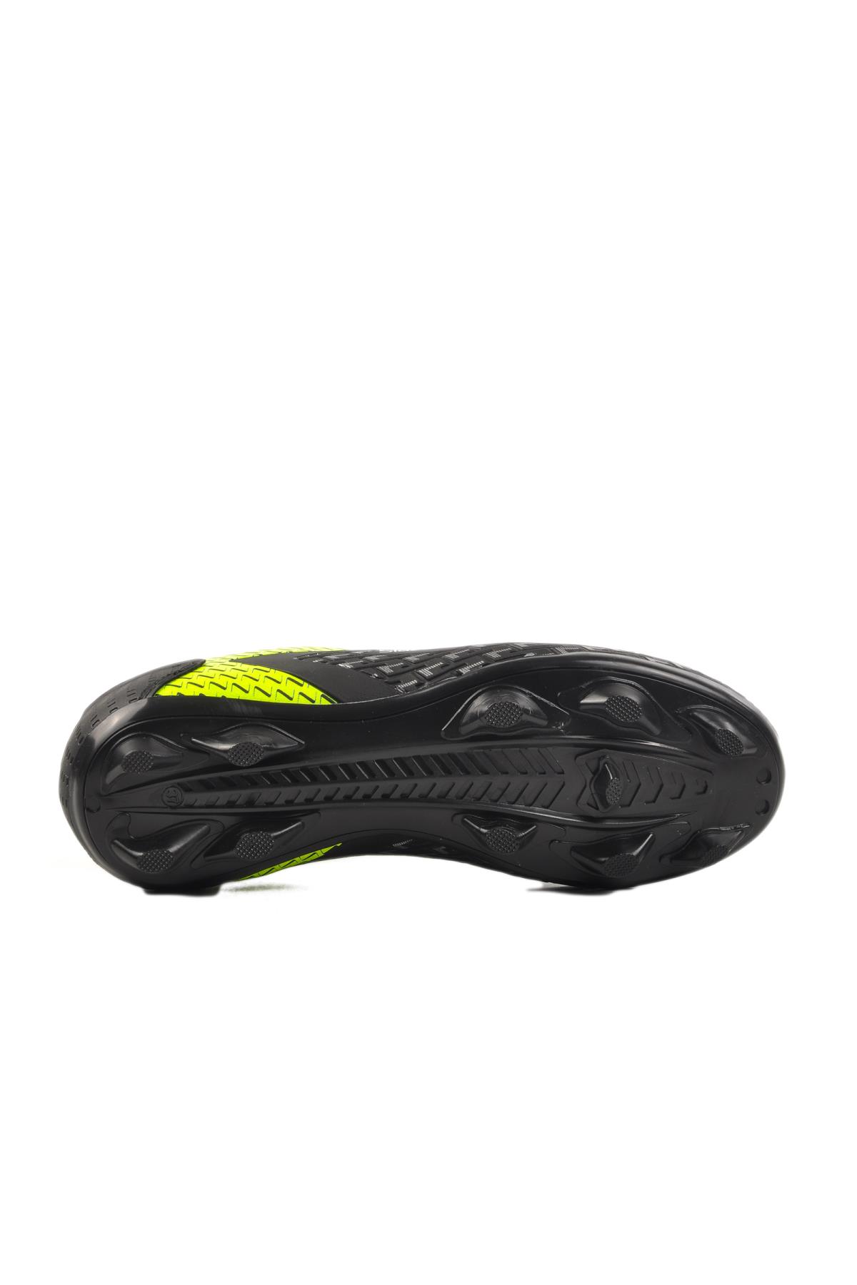 Cycle G Krampon Siyah-Yeşil Çocuk Krampon - Görsel 6