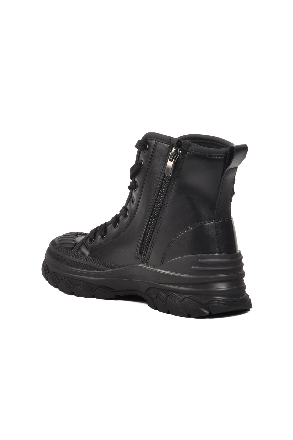 Serpentis Z Siyah Cilt Kadın Bot - Görsel 5