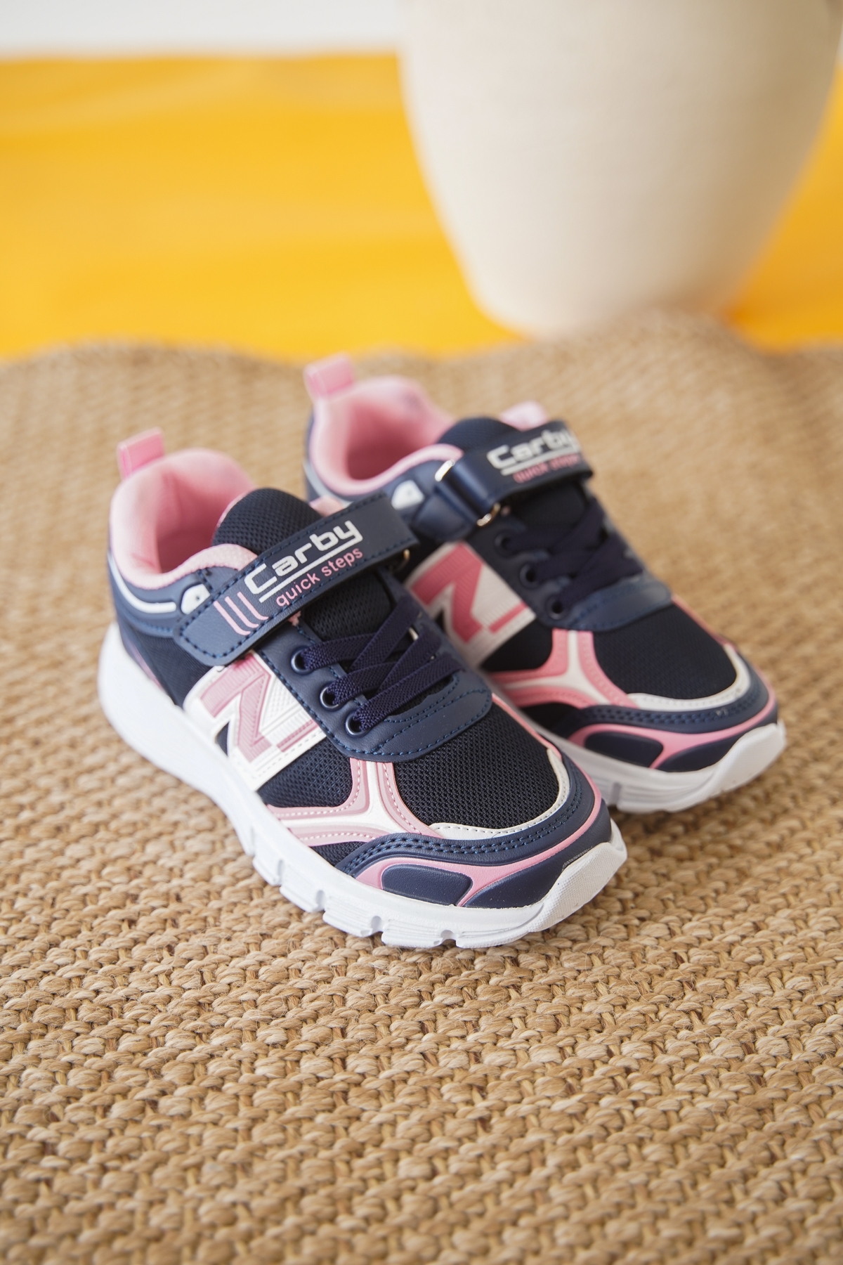 D0130 Cırtlı Çocuk Unisex Sneaker Spor Ayakkabı - Görsel 2