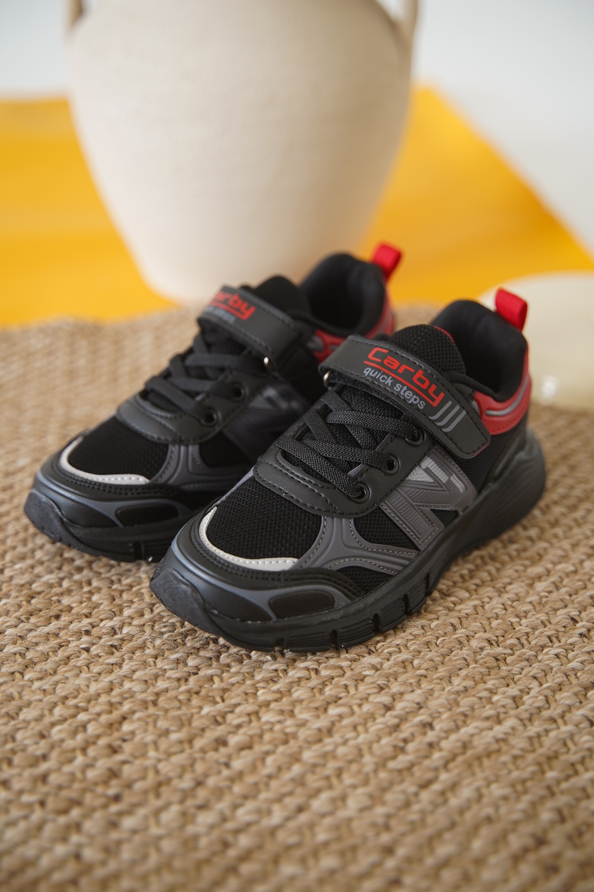 D0130 Cırtlı Çocuk Unisex Sneaker Spor Ayakkabı - Görsel 2