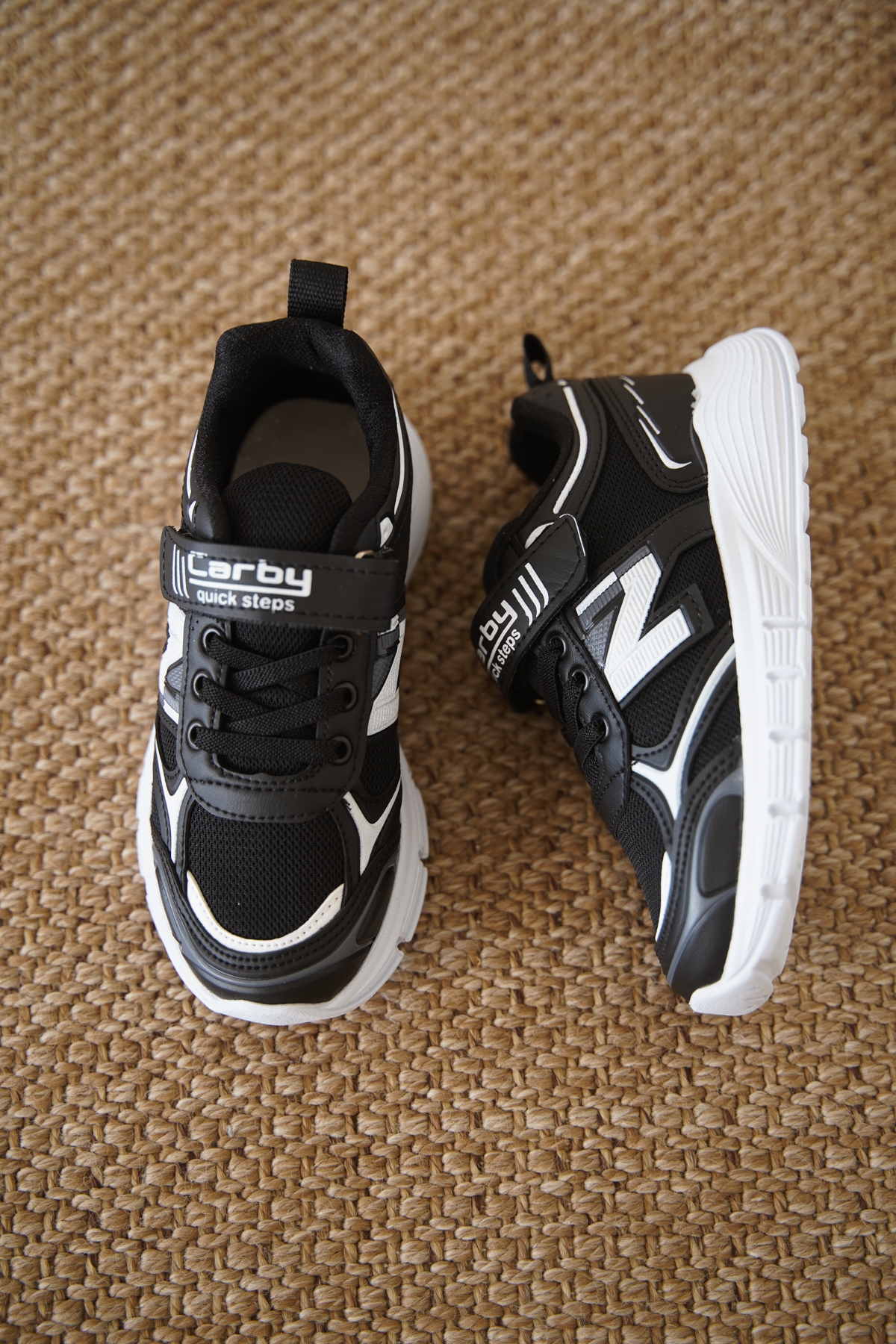 D0130 Cırtlı Çocuk Unisex Sneaker Spor Ayakkabı - Görsel 3