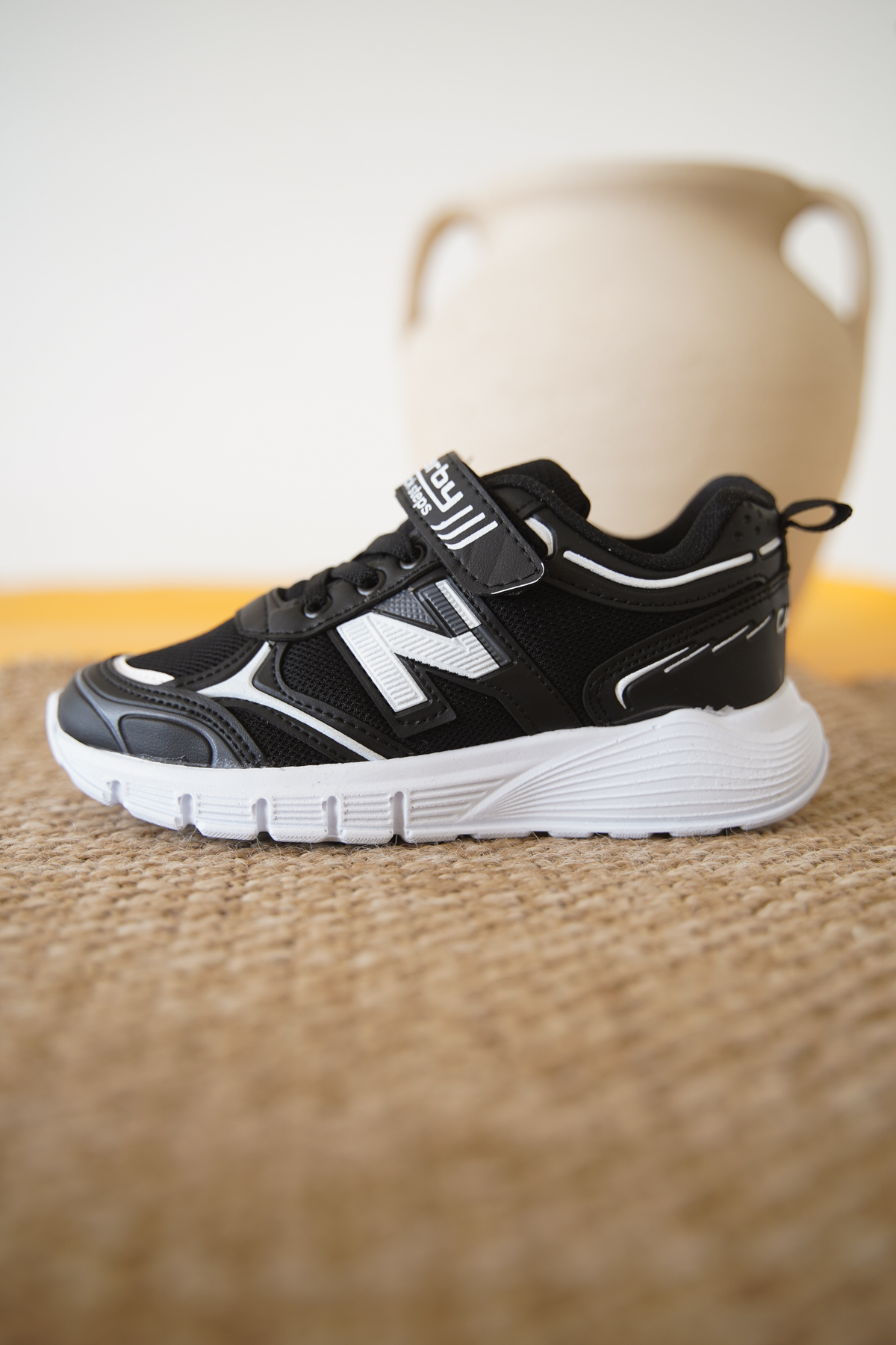 D0130 Cırtlı Çocuk Unisex Sneaker Spor Ayakkabı - Görsel 4