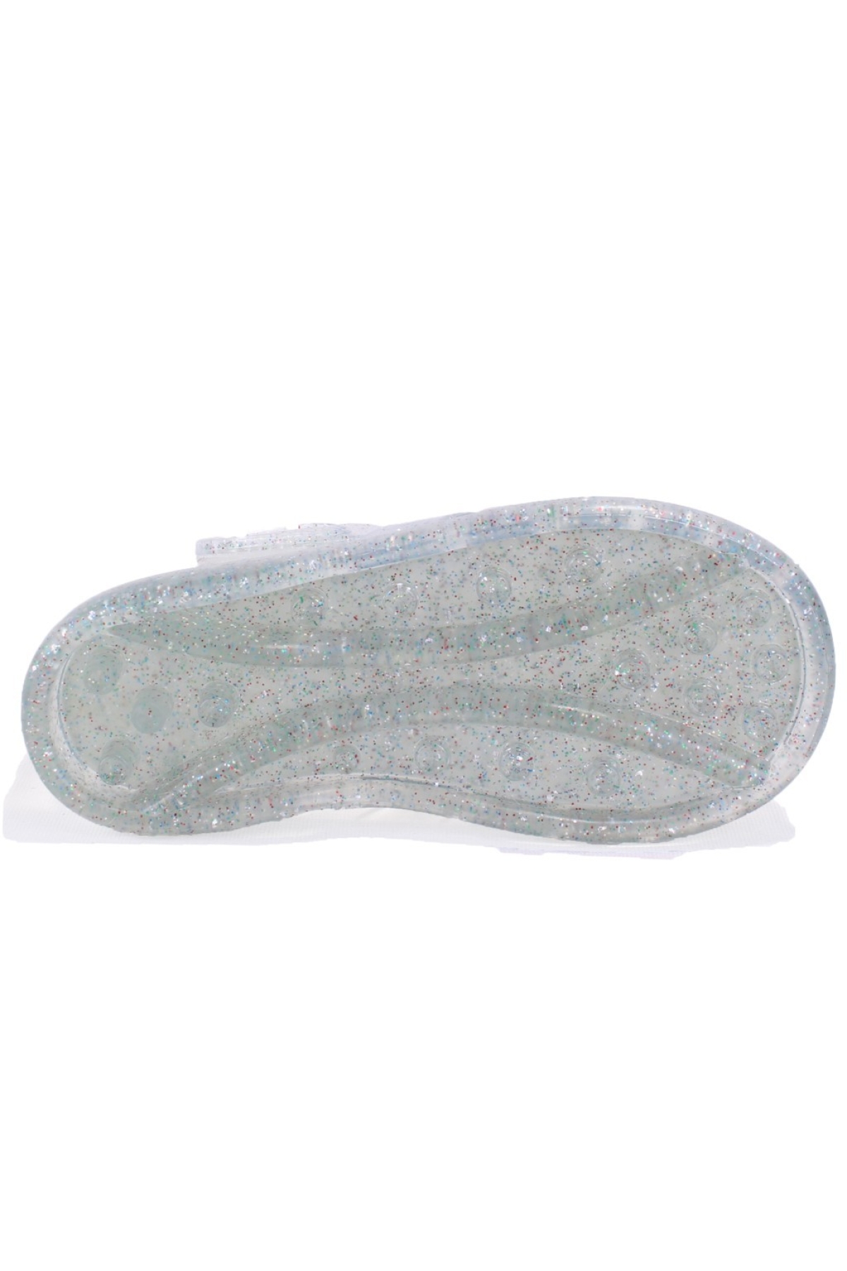 S10341 Tobby Unicornio Beyaz Şeffaf Ortopedik Günlük Kız Çocuk Sandalet - Görsel 5