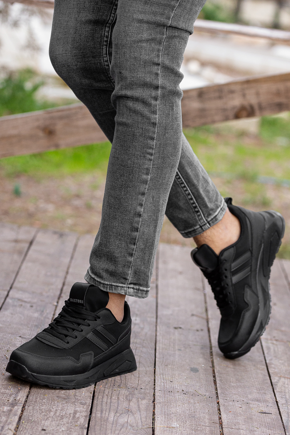 Daxtors Daxtors Siyah Gordon Günlük Ortopedik Erkek Sneaker Spor Ayakkabı Flo'da! Siyah - 2. görsel
