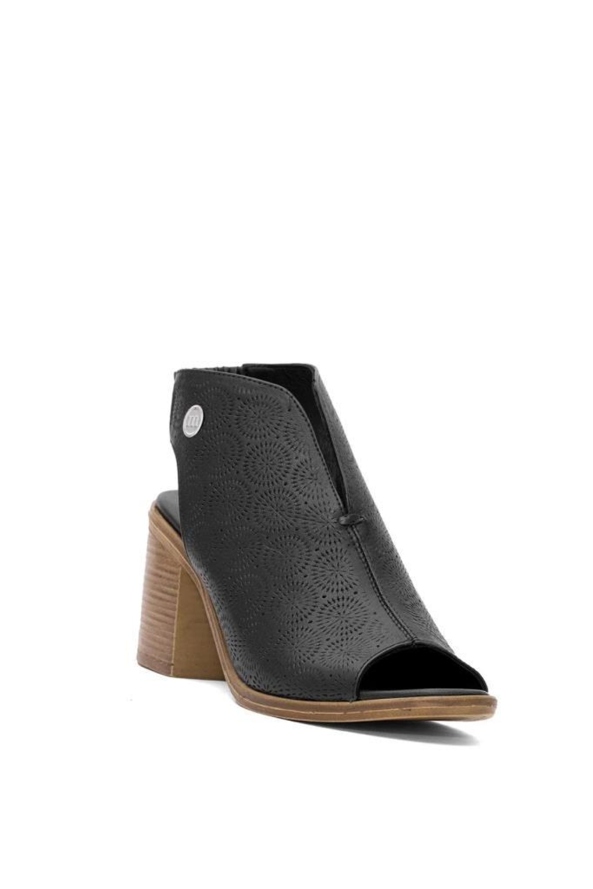 D25YS-2915 Kadın Hakiki Deri Topuklu Sandalet - Görsel 4