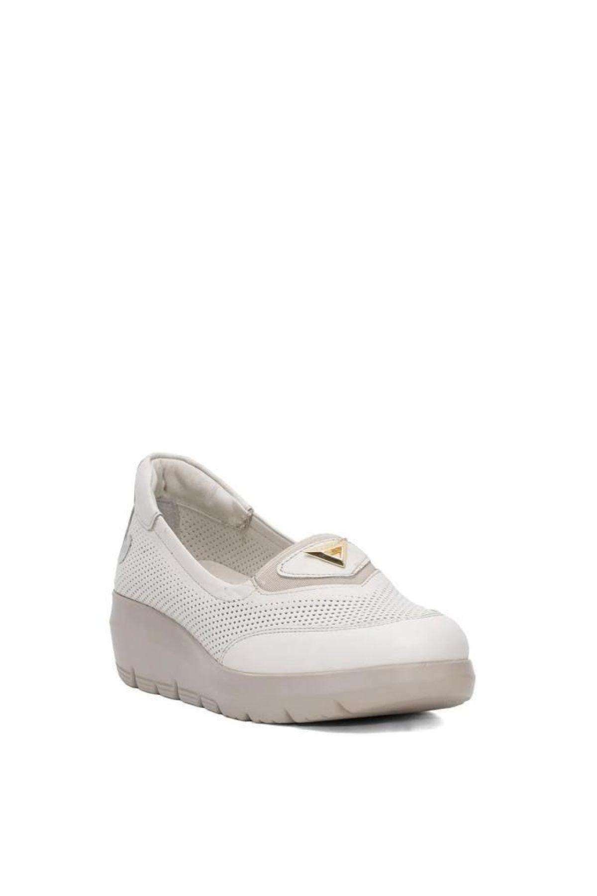 D25YA-7450 Kadın Hakiki Deri Casual Ayakkabı - Görsel 4